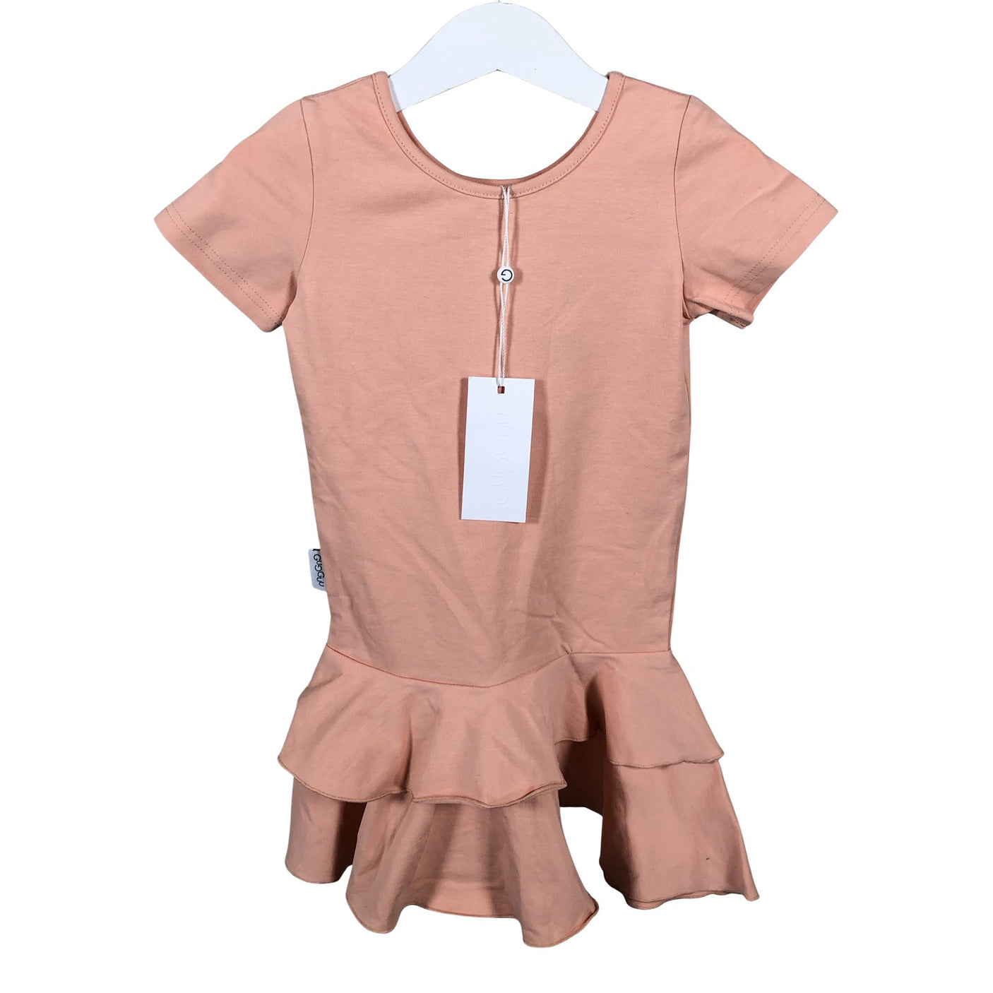 Unisex Gugguu - Tricot dress, size 98 - 104 - Light pink (1)