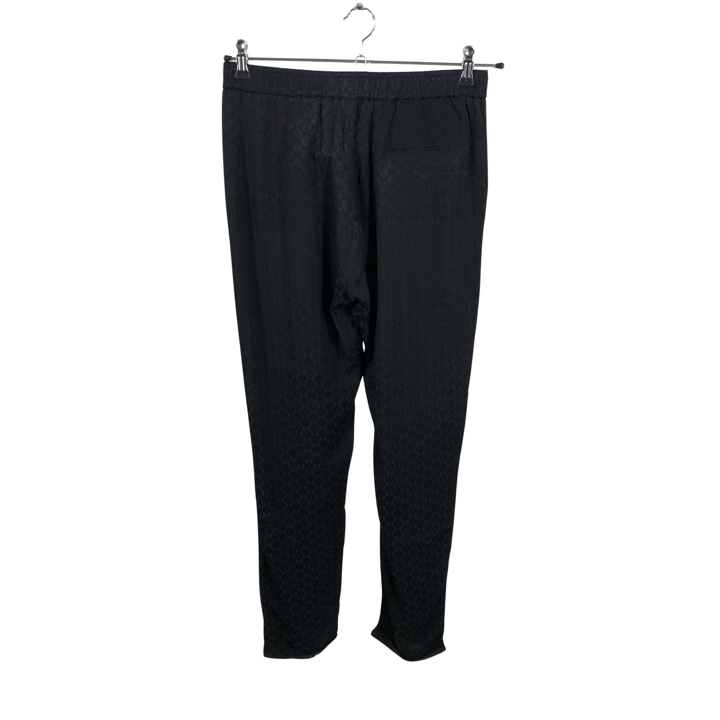 Unisex Uterqüe - Schiffon trousers, size 38 - Black (2)