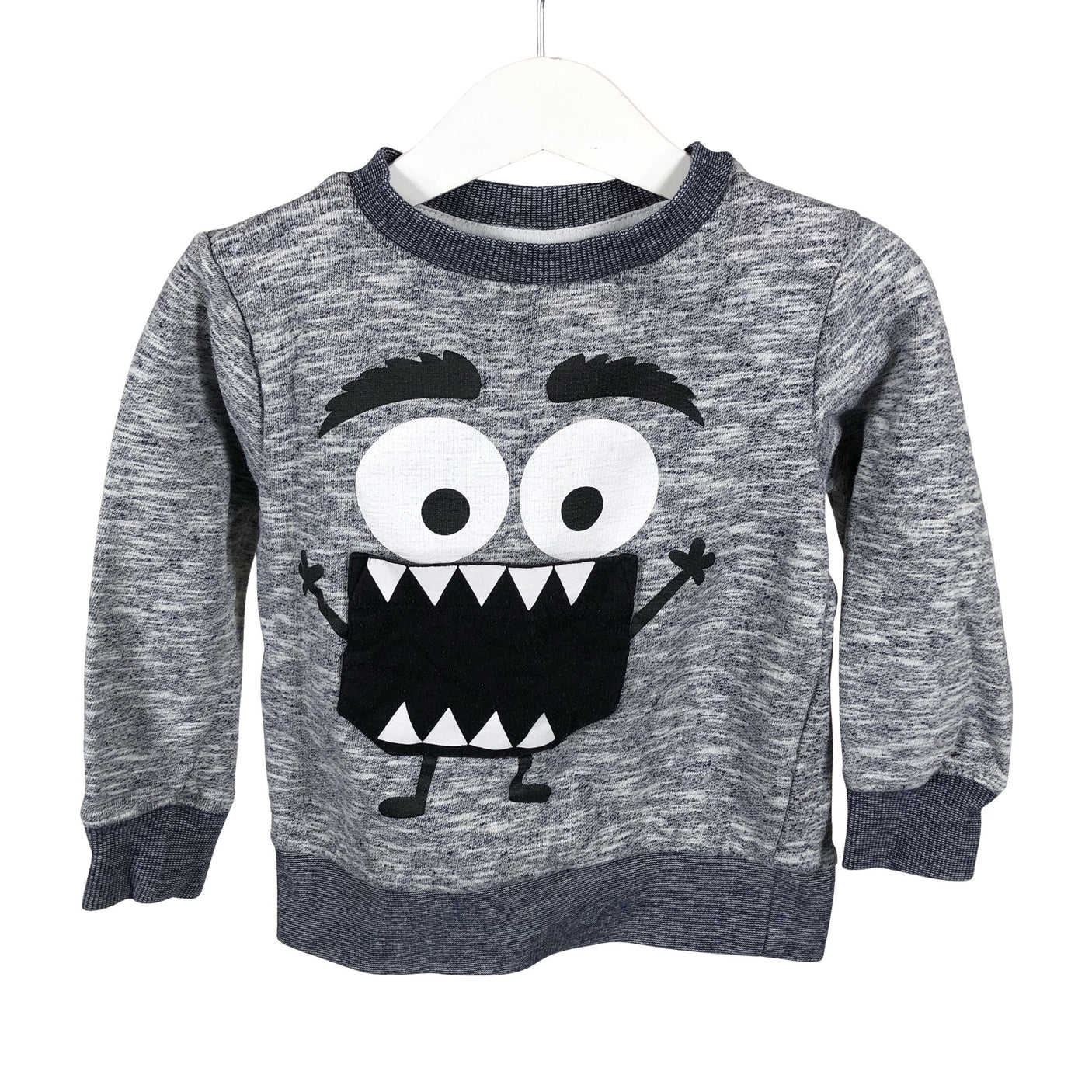 Unisex Bogi - Sweatshirt, size 104 - 110 - Gray (1)
