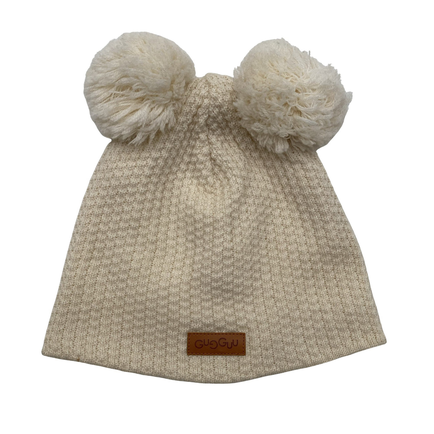 Unisex Gugguu - Winter beanie, size 50 - 52 cm - Natural white (1)