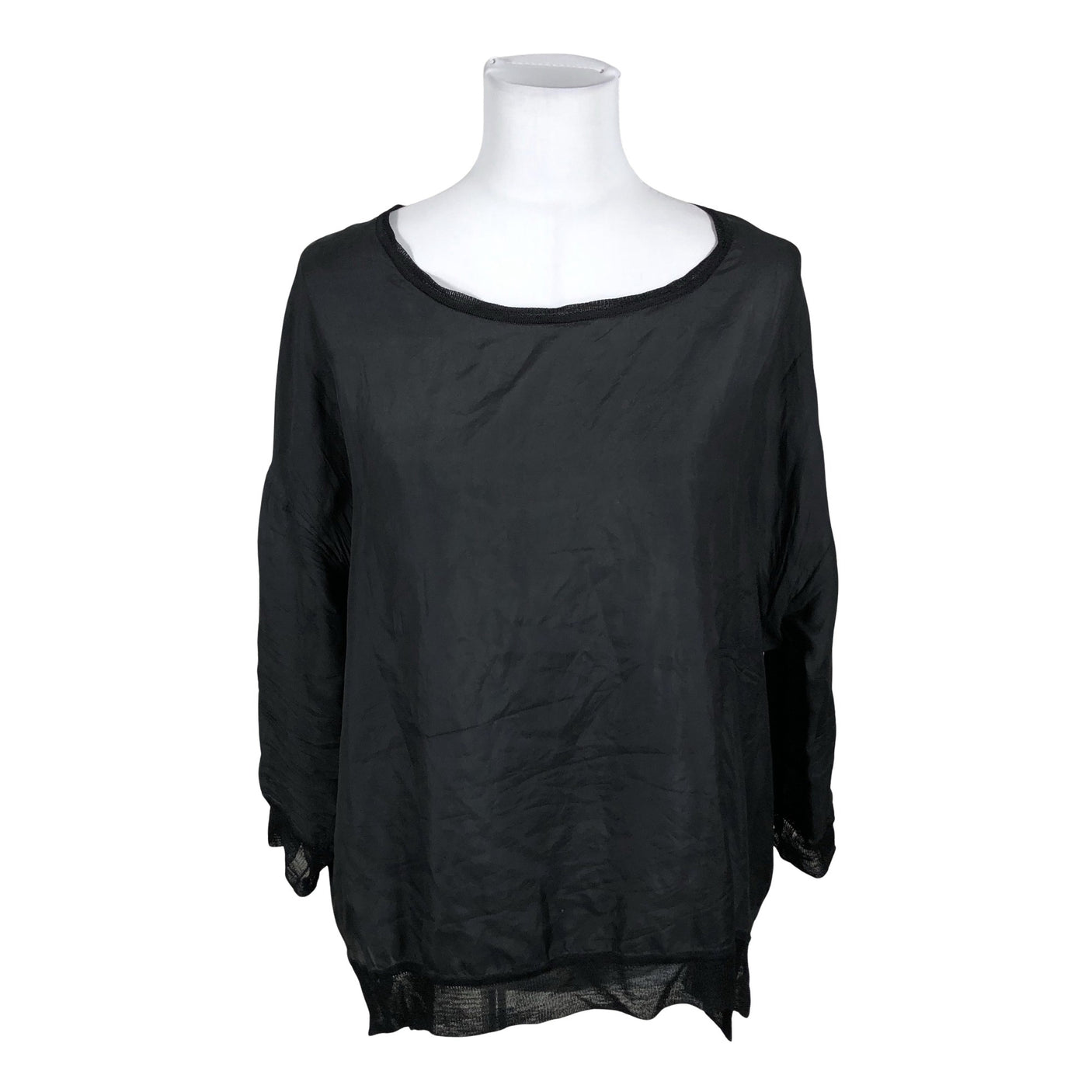 Unisex by Malene Birger - Blouse, size 38 - Black (1)