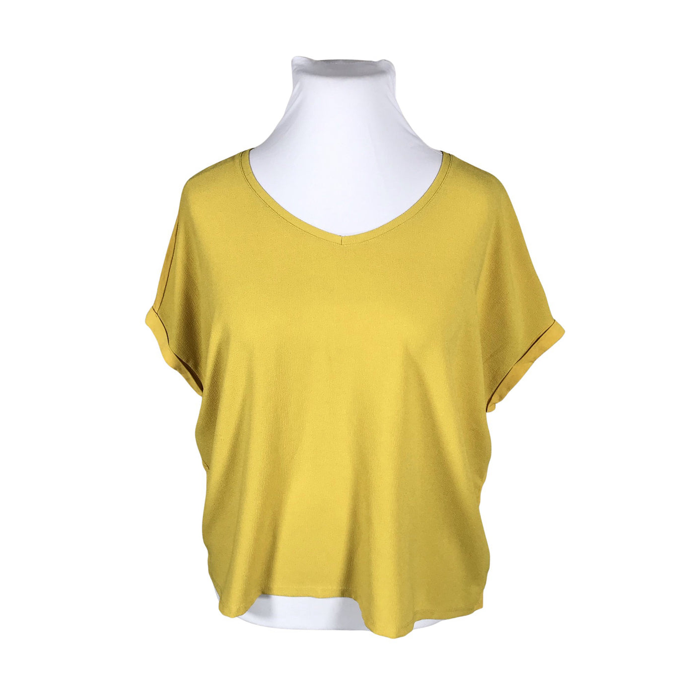 Unisex Opus - Short-sleeved blouse, size 42 - Yellow (1)