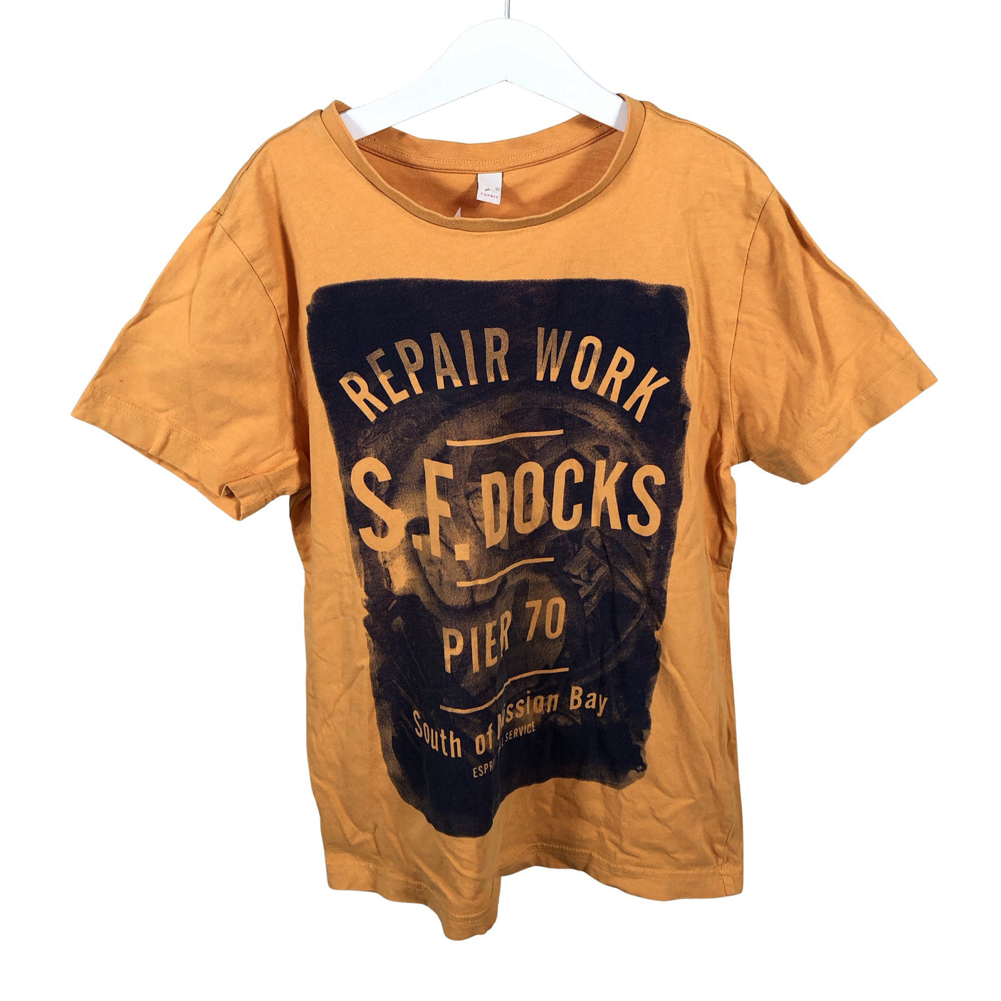 Unisex Esprit - T-shirt, size 152 - 158 - Orange (1)