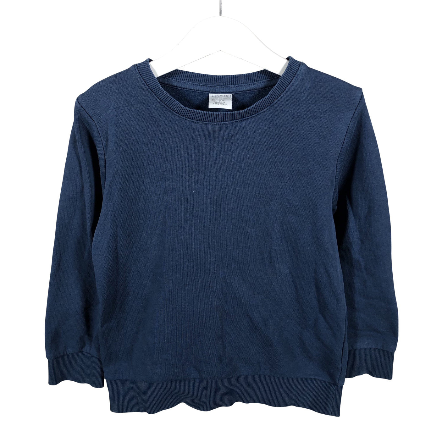 Unisex Lindex - Tricot shirt, size 110 - 116 - Blue (1)