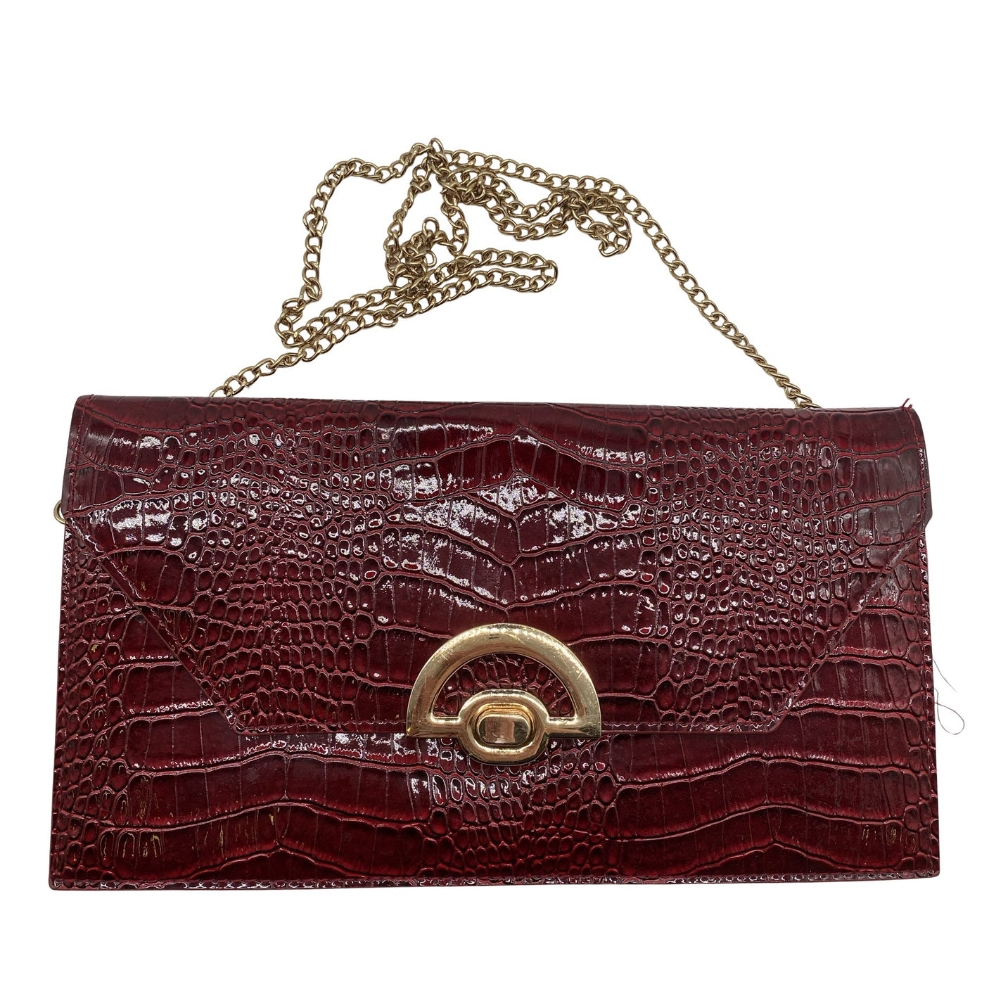 Unisex New Look - Shoulder bag, size Midi - Wine red (1)