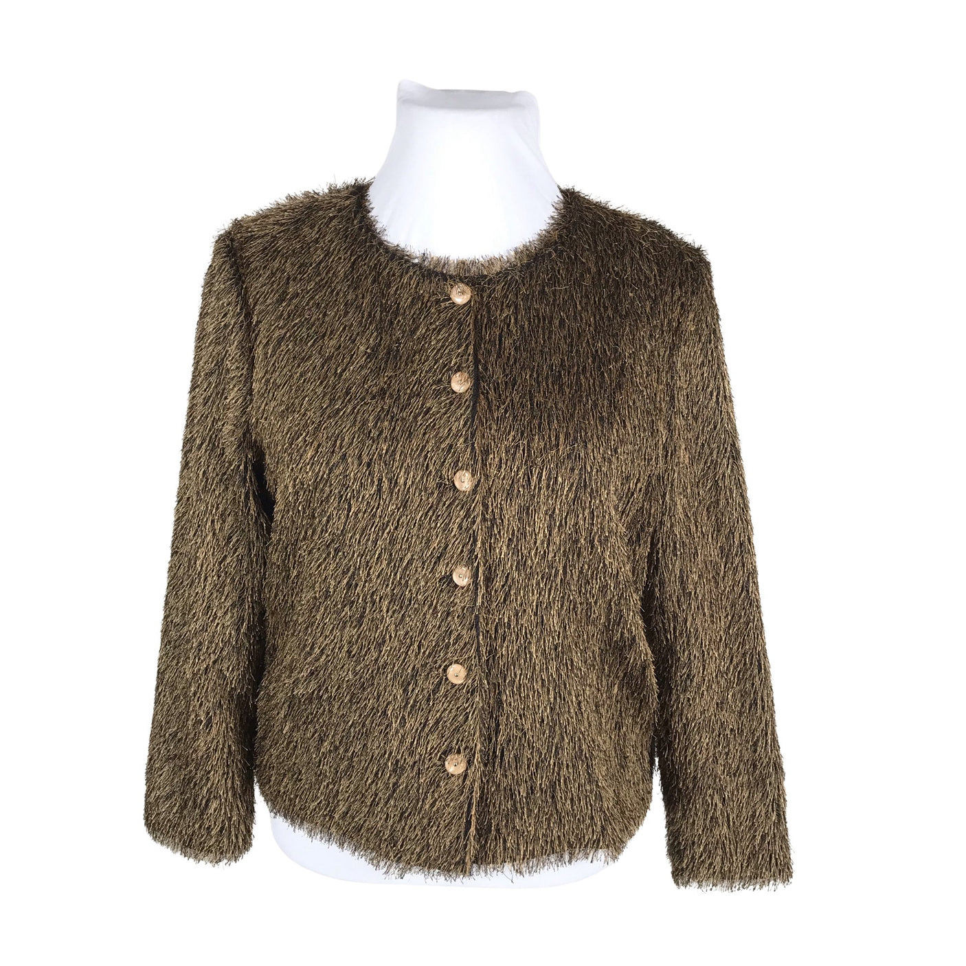 Unisex Cashmere - Jacket, size 44 - Brown (1)