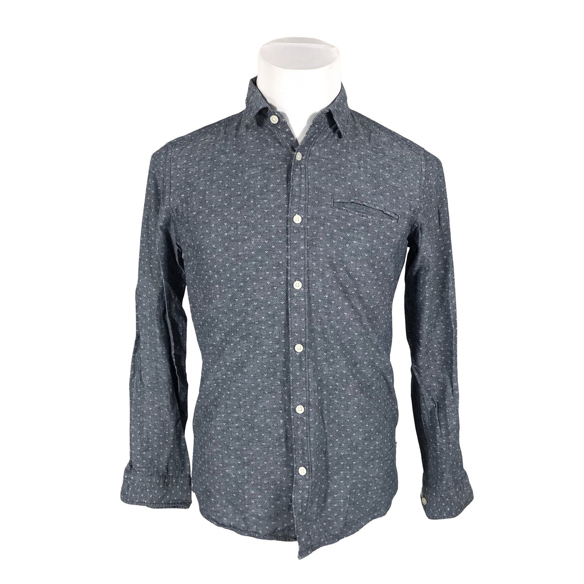Unisex Esprit - Collared shirt, size M - Blue (1)