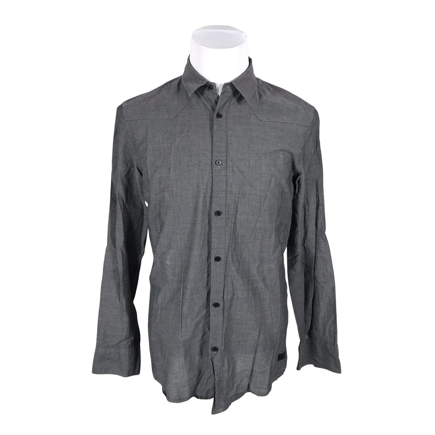 Unisex Tiger of Sweden - Collared shirt, size M - Gray (2)