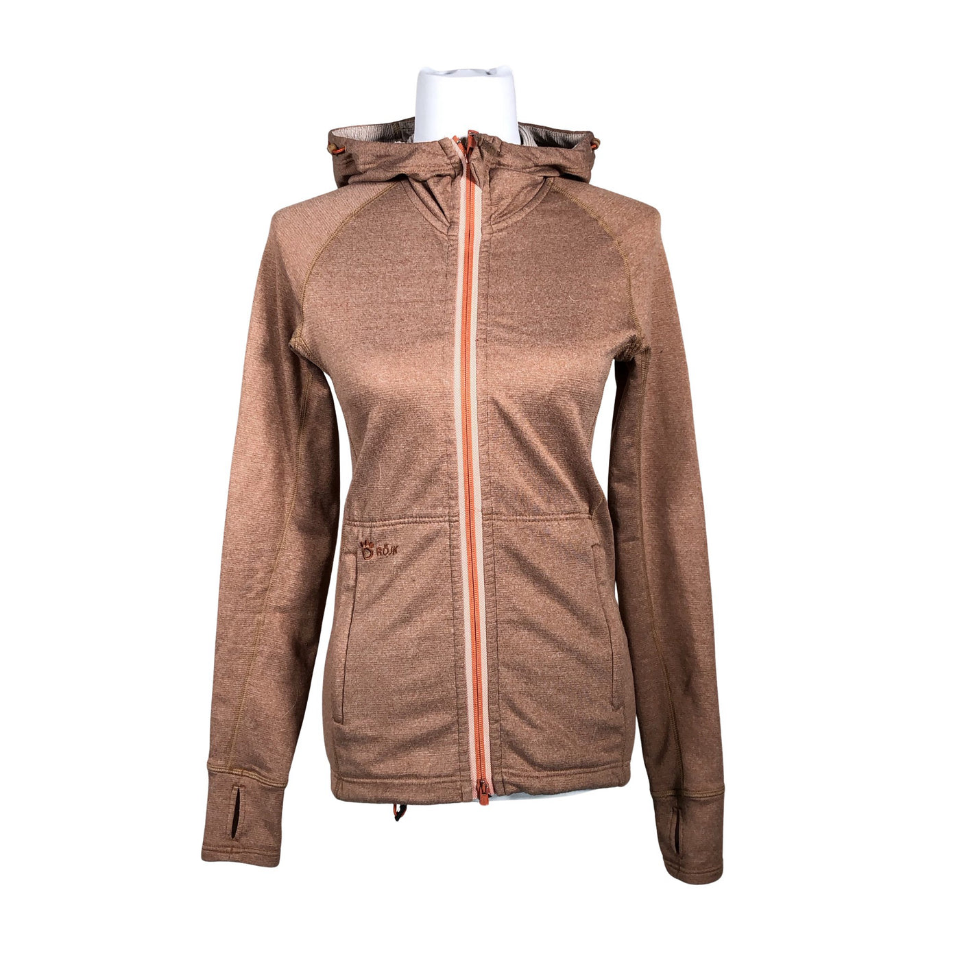 Unisex Röjk - Hoodie, size 36 - Brown (1)