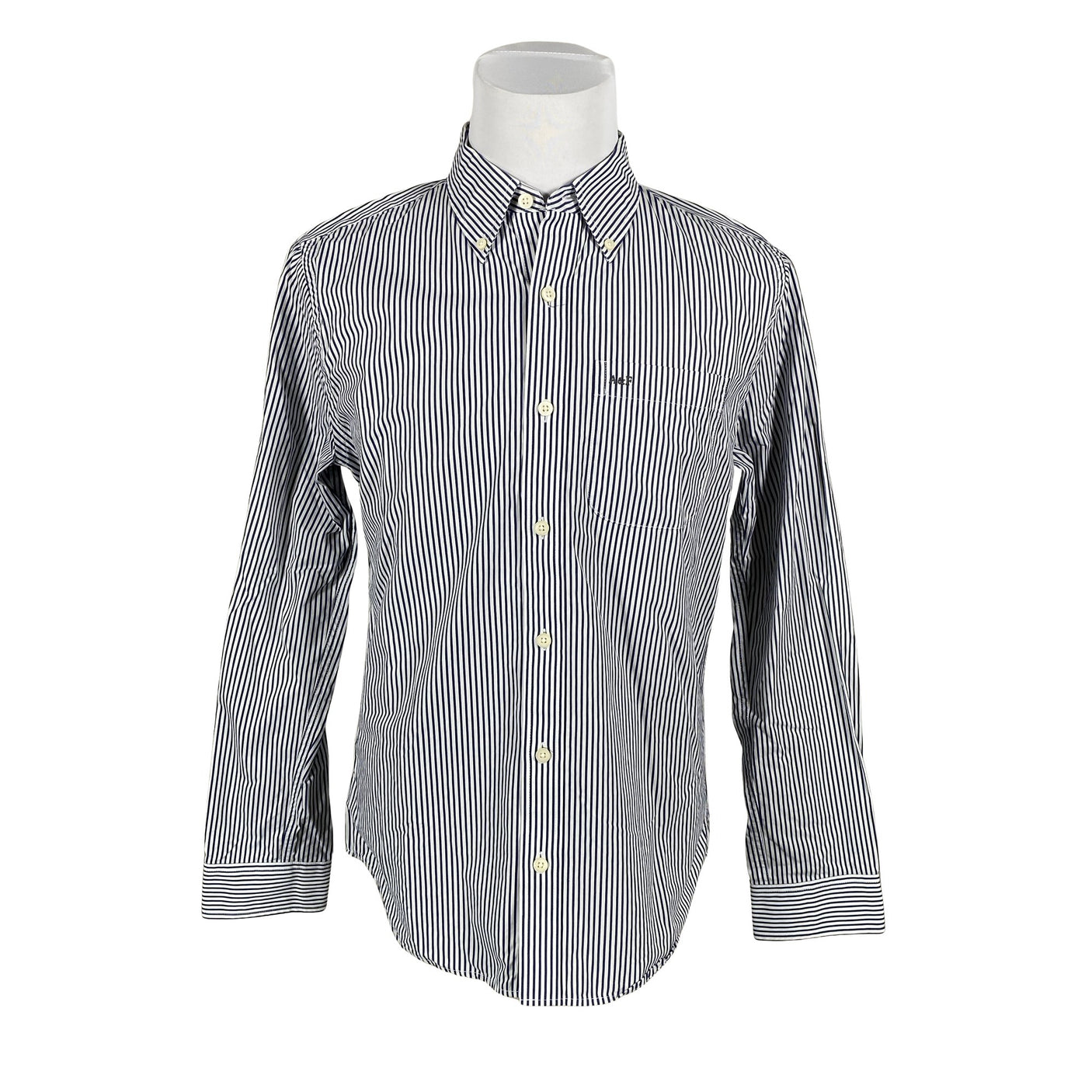 Unisex Abercrombie&Fitch - Collared shirt, size M - Blue (1)