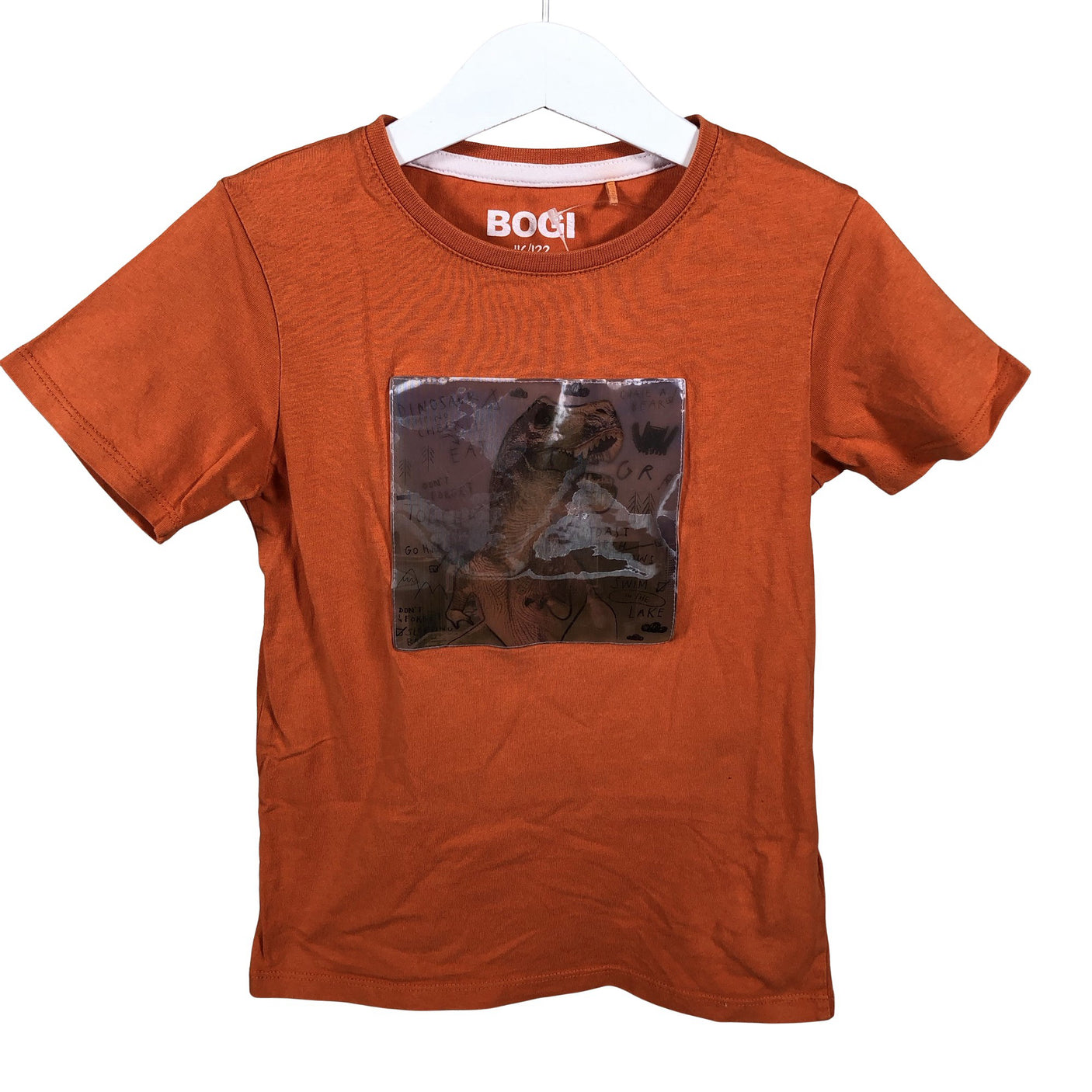 Unisex Bogi - T-shirt, size 116 - 122 - Orange (1)