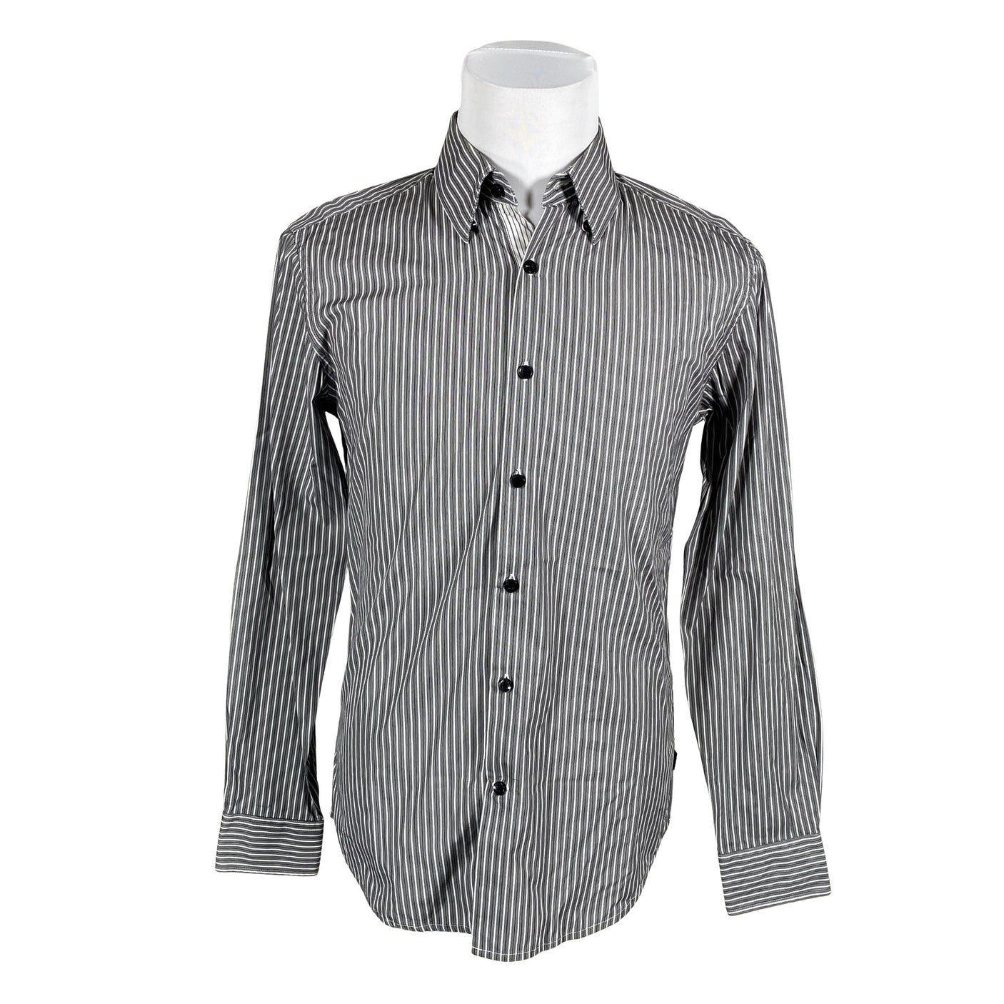 Unisex Matinique - Collared shirt, size M - Gray (1)