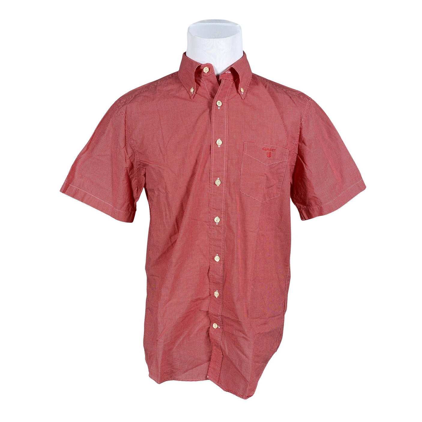 Unisex Gant - Collared shirt, size L - Red (1)