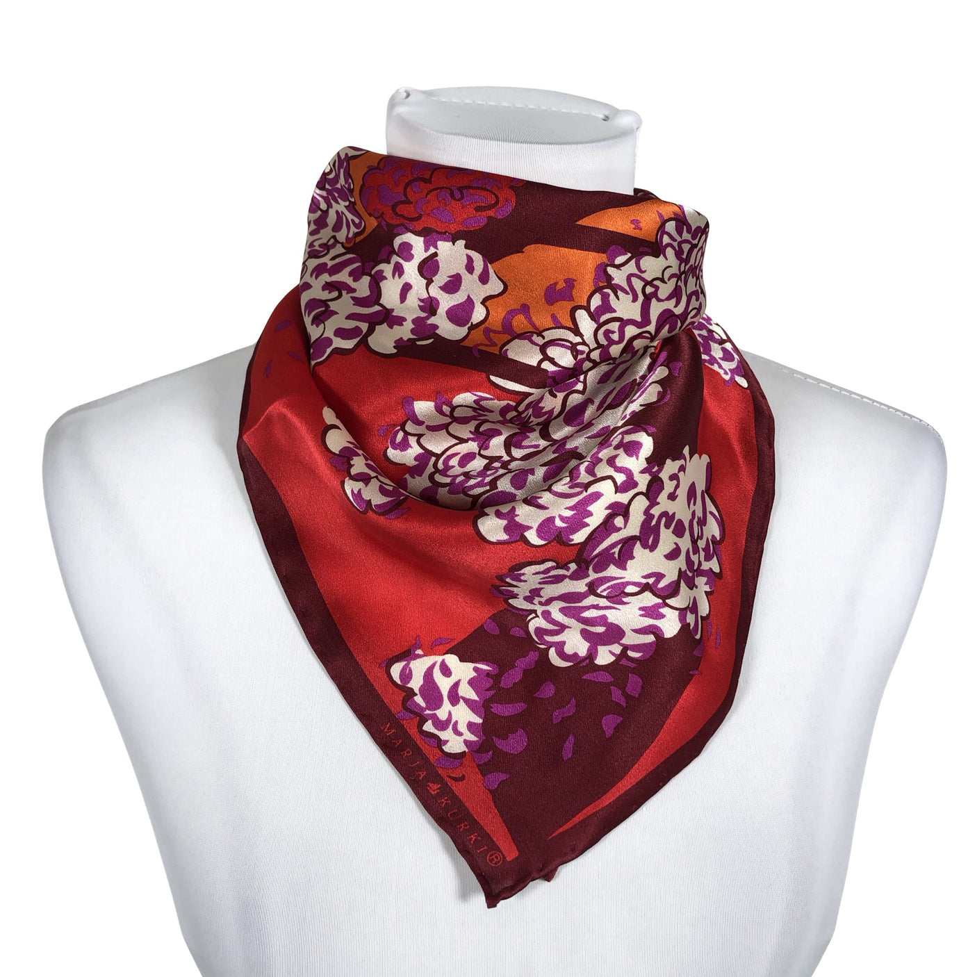 Unisex Marja Kurki - Scarf, size Ei kokoa - Wine red (1)