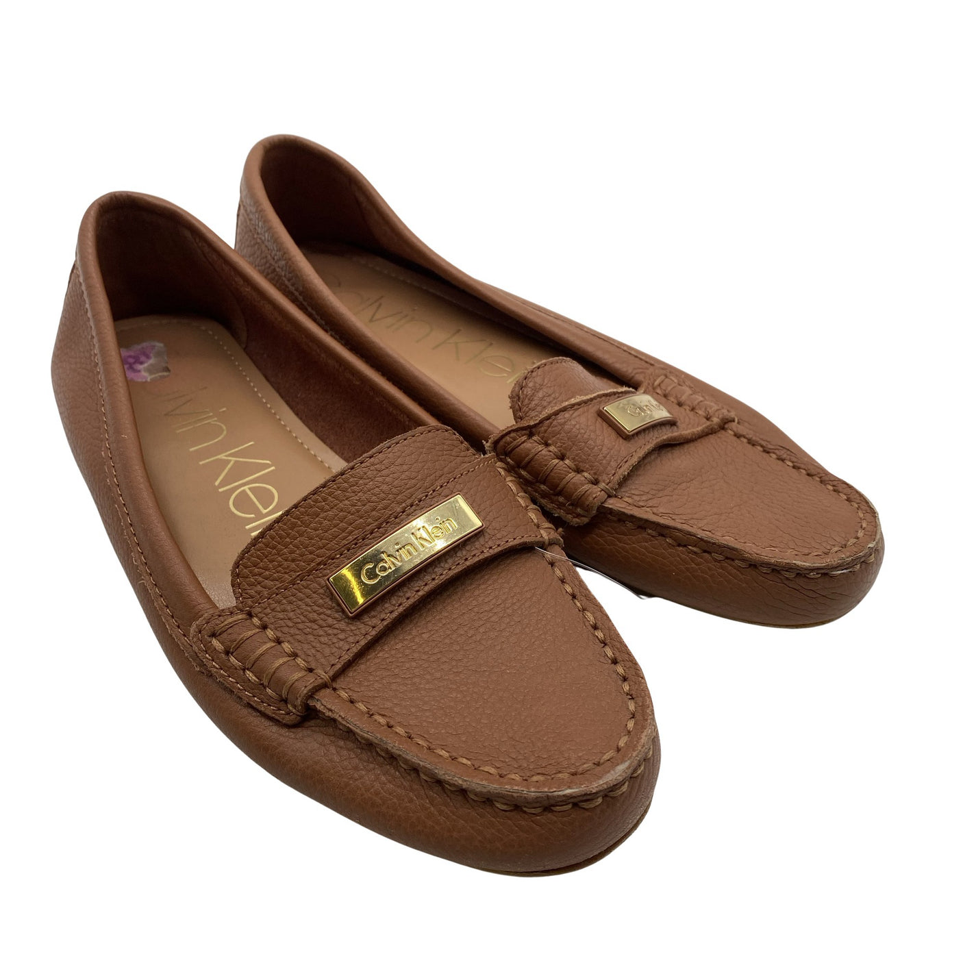 Unisex Calvin Klein - Ballerinas, size 38 - Brown (2)