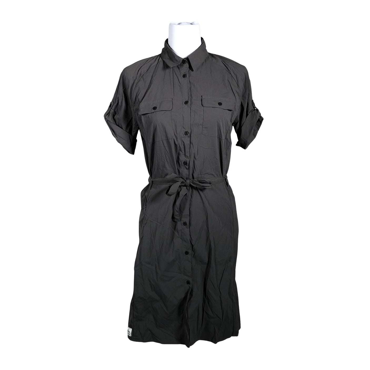 Unisex Tierra - Schiffon dress, size 36 - Gray (1)