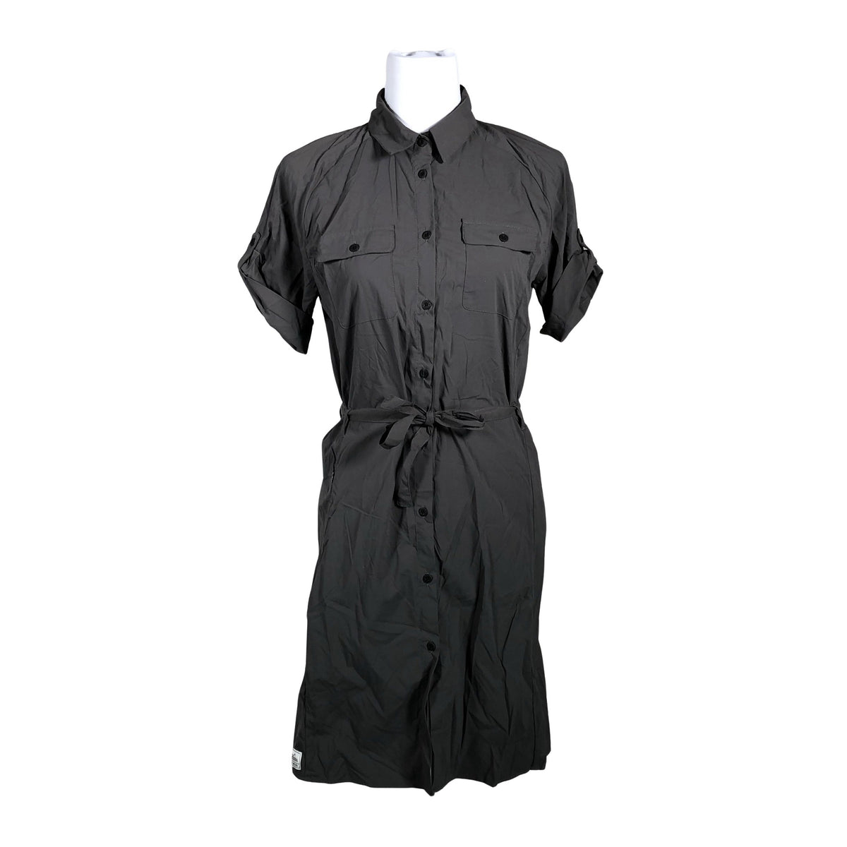 Unisex Tierra - Schiffon dress, size 36 - Gray (1)