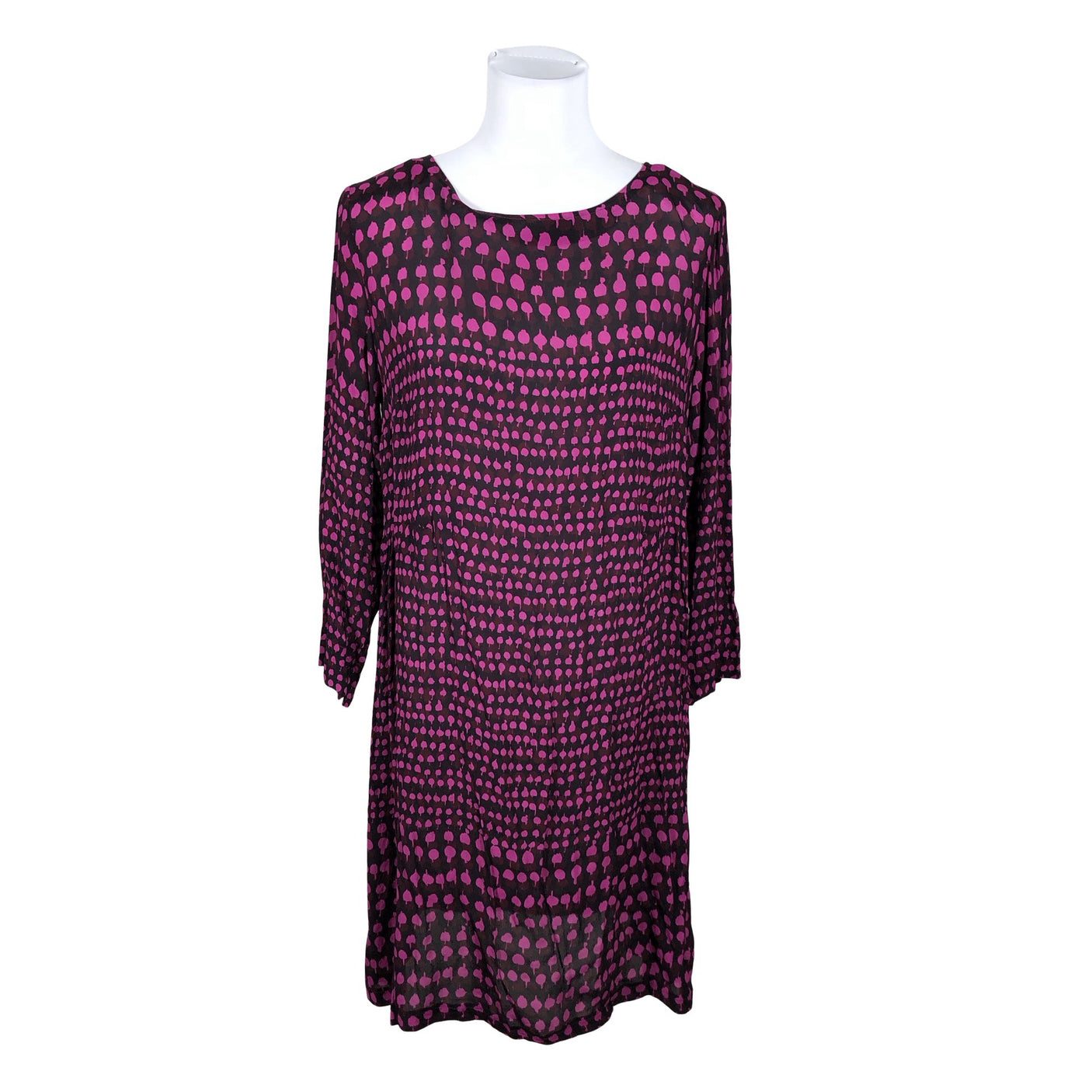 Unisex Ritva Falla - Schiffon dress, size 40 - Pink (1)