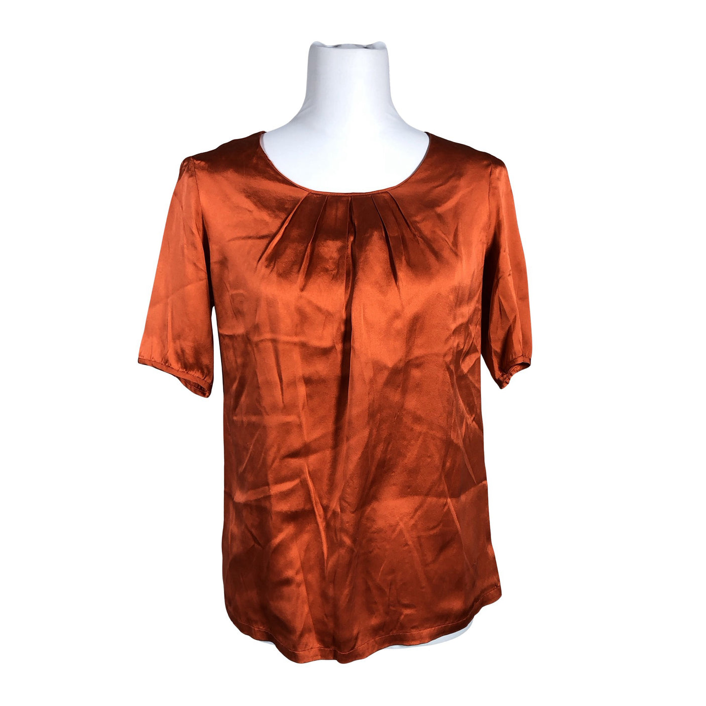 Unisex Andiata - Short-sleeved blouse, size 34 - Orange (1)