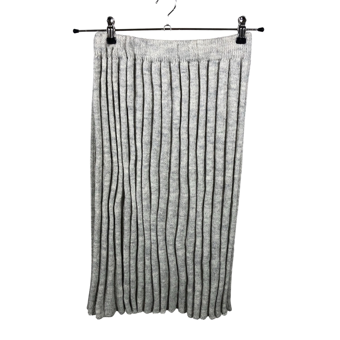 Unisex Handmade - Knit skirt, size 36 - Gray (1)