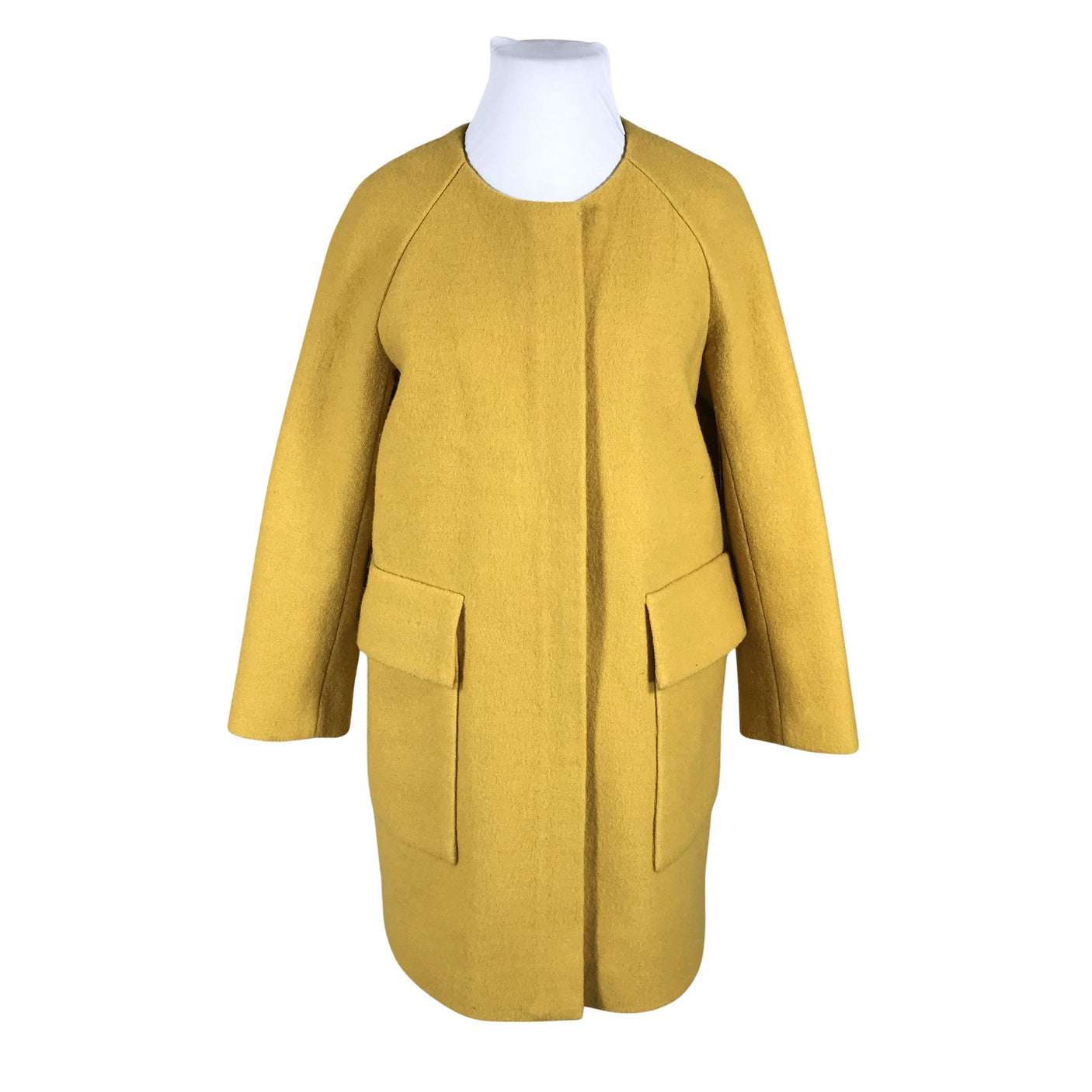 Unisex COS - Wool coat, size 42 - Yellow (1)