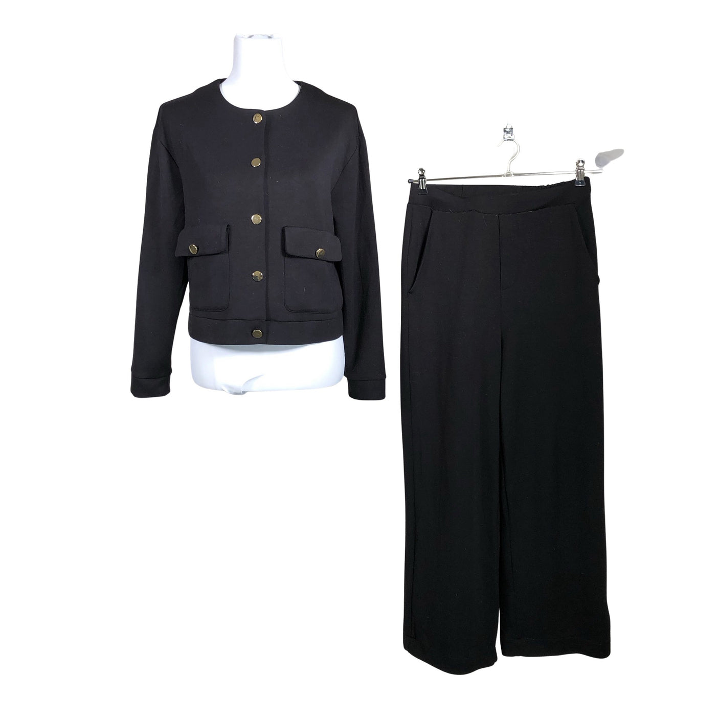 Unisex InWear - Sweat jacket, size 36 - Black (1)
