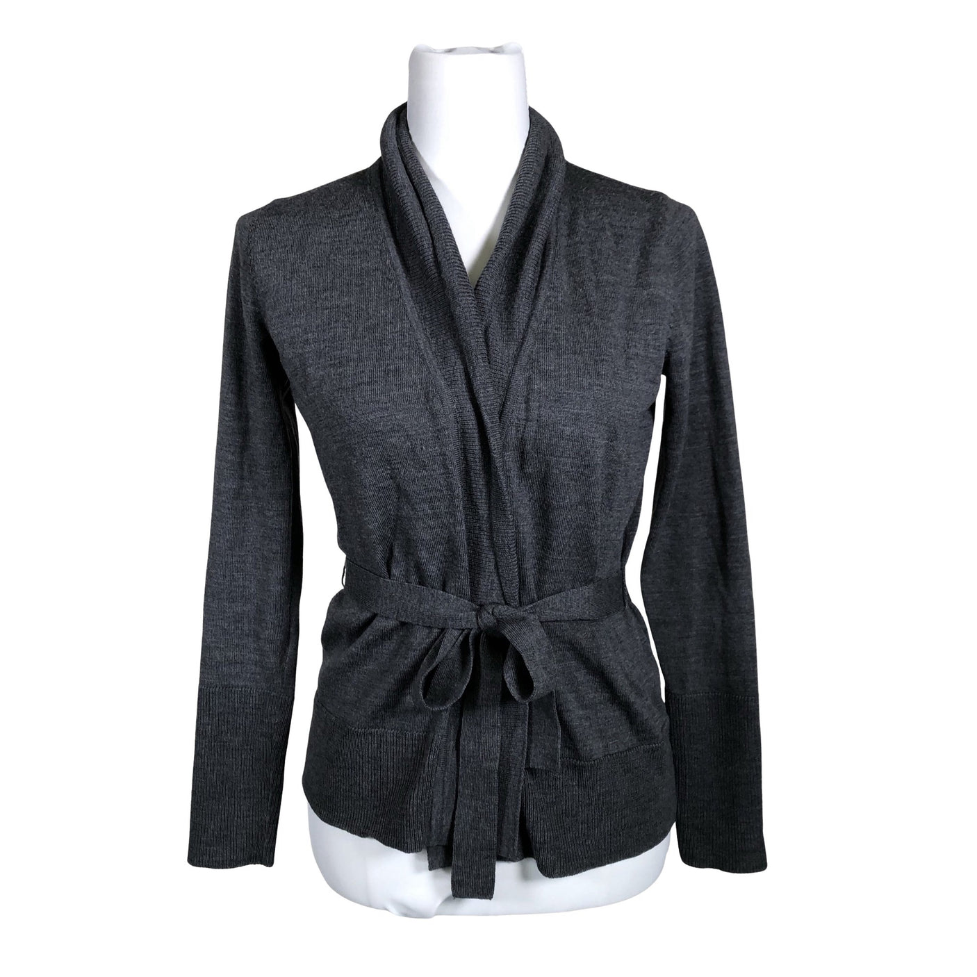 Unisex Global - Cardigan, size 36 - Gray (1)