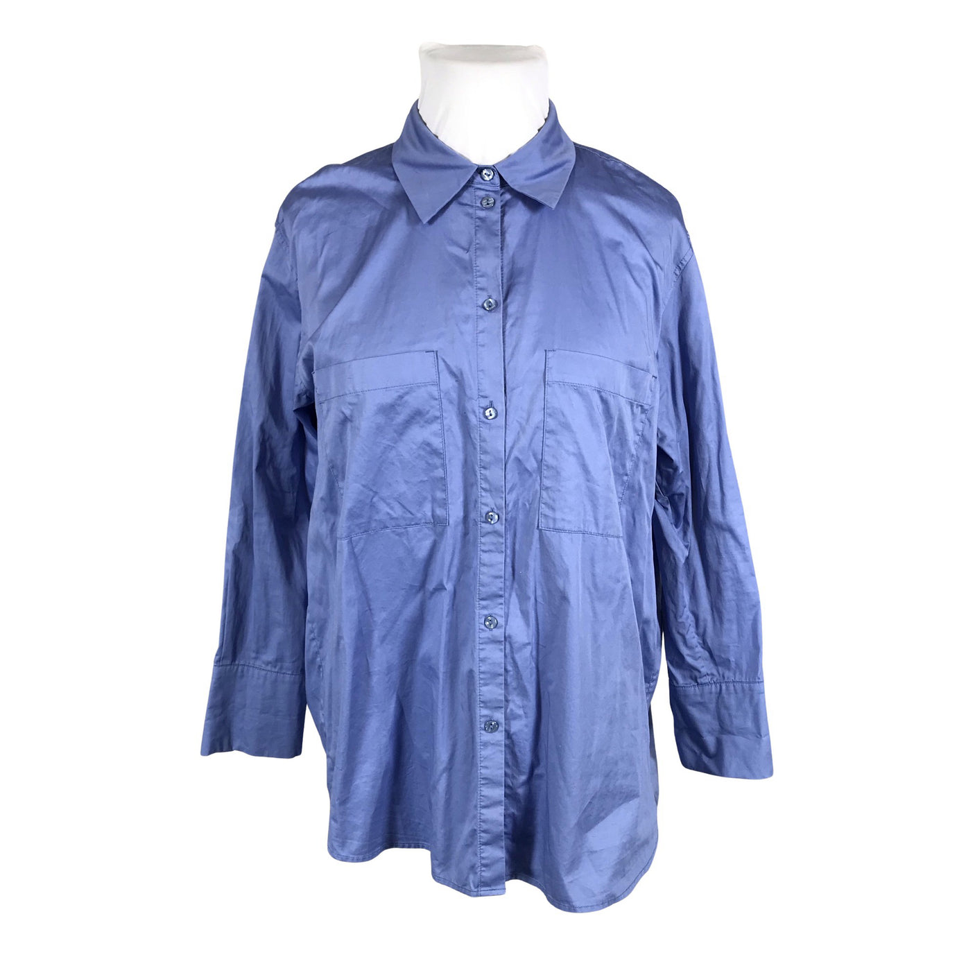 Unisex Cut & Pret - Blouse, size 42 - Light blue (1)