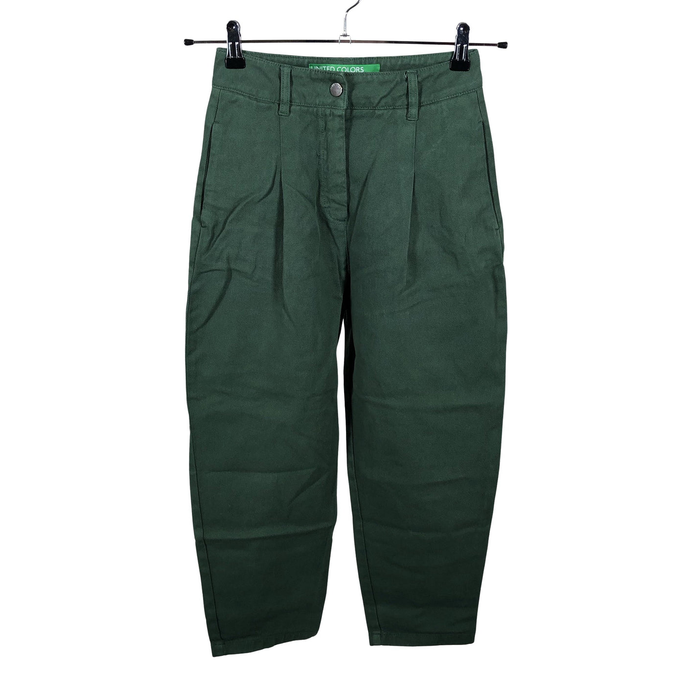 Unisex Benetton - Jeans, size 32 - Green (1)