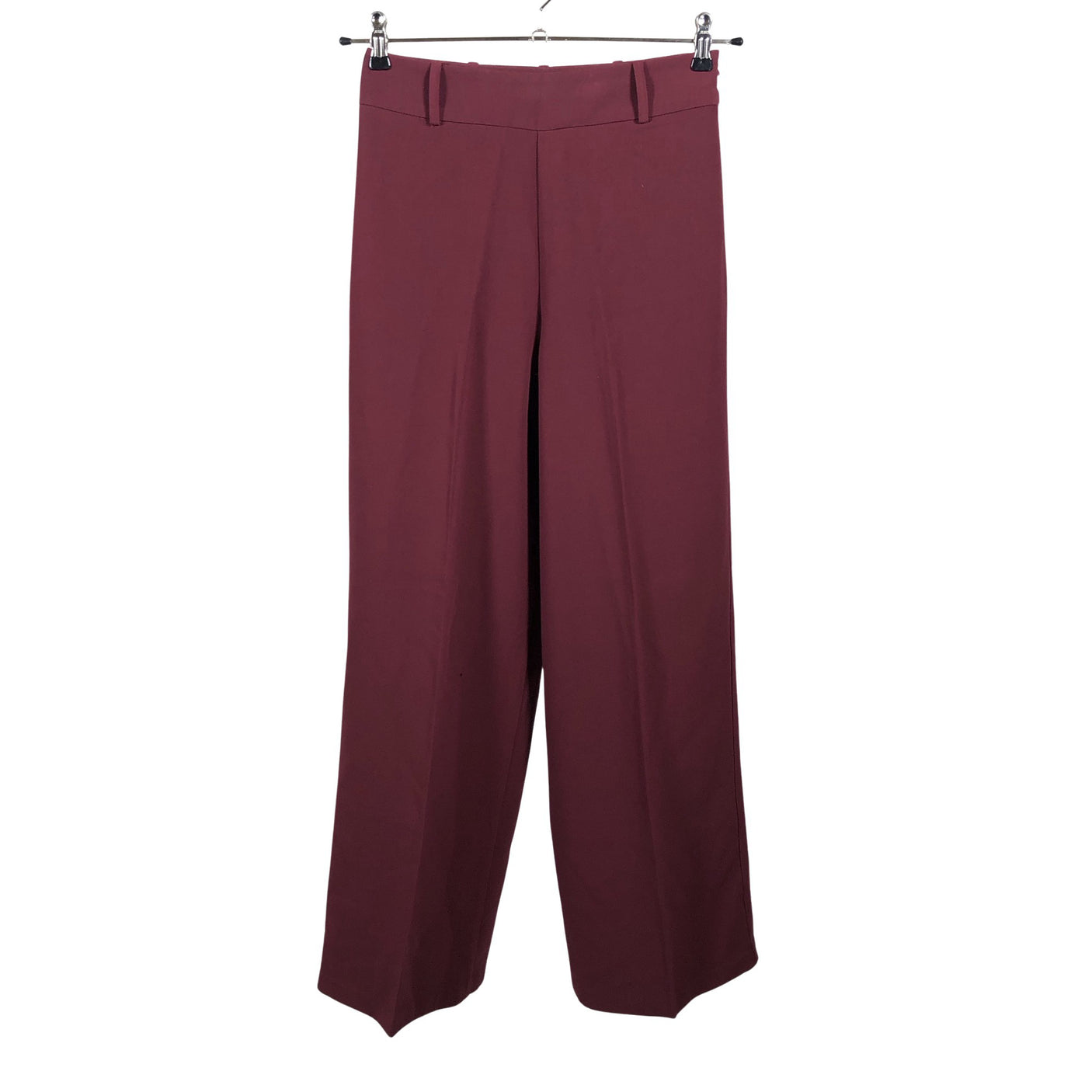Unisex Benetton - Straight leg trousers, size 38 - Wine red (1)