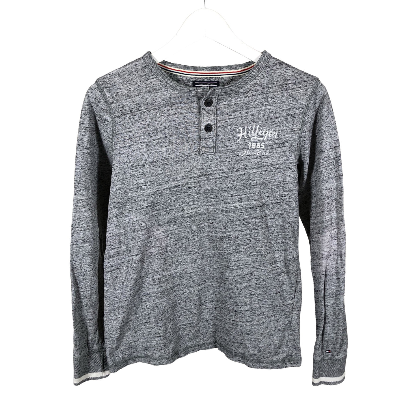 Unisex Tommy Hilfiger - Tricot shirt, size 158 - 164 - Gray (1)