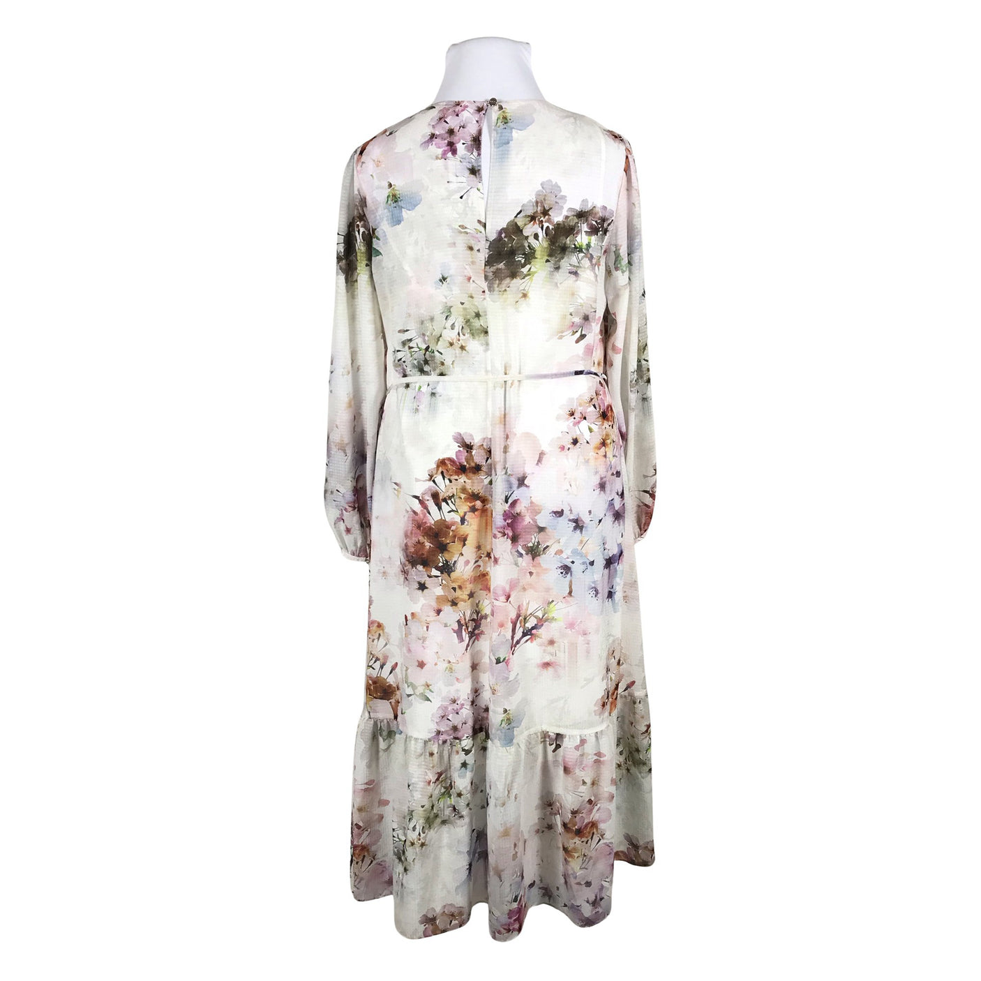 Unisex Ted Baker - Schiffon dress, size 44 - White (3)