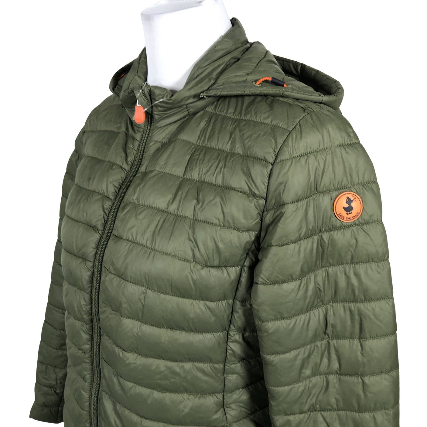 Unisex Save The Duck - Lightly padded jacket, size 38 - Green (3)