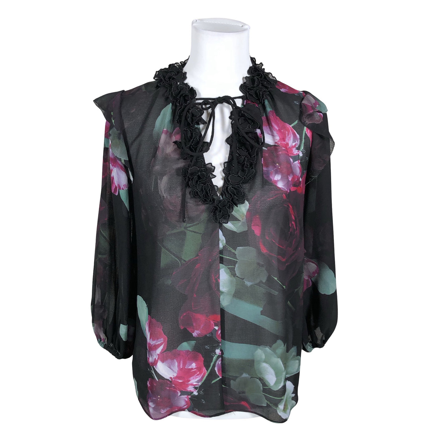 Unisex Ted Baker - Blouse, size 36 - Black (1)