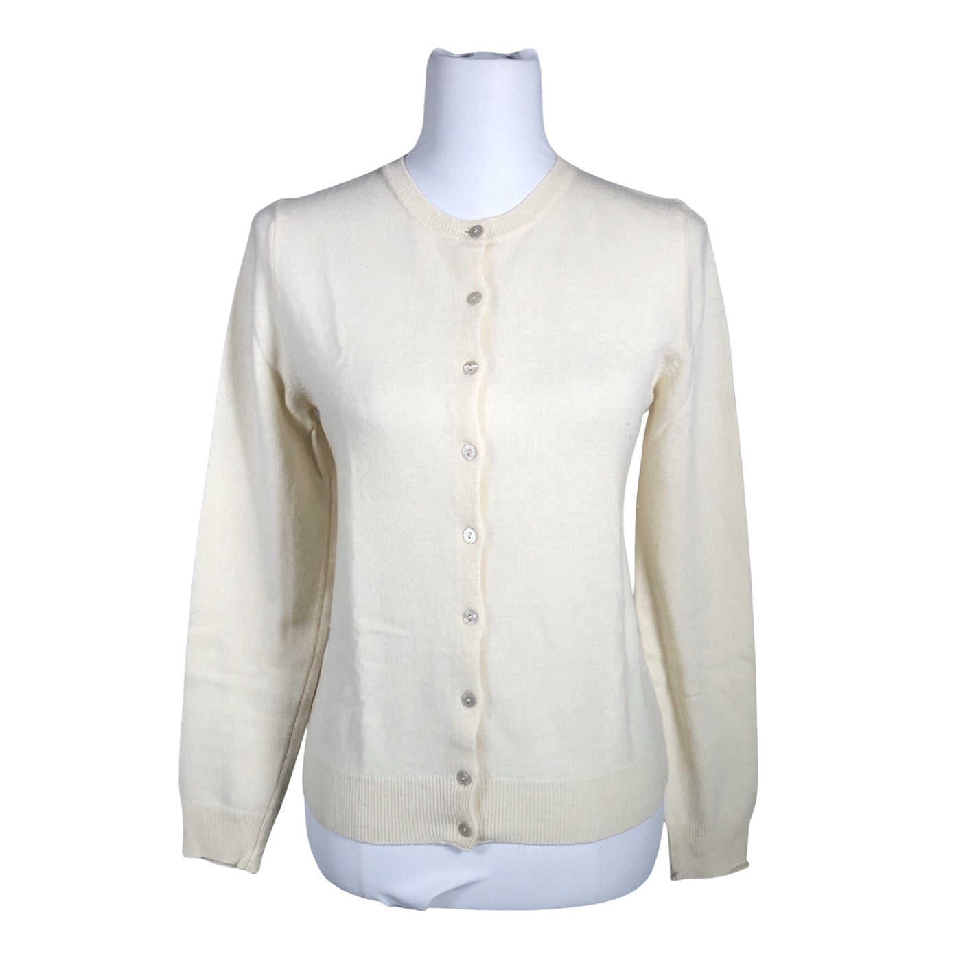 Unisex Benetton - Cardigan, size 36 - Natural white (1)