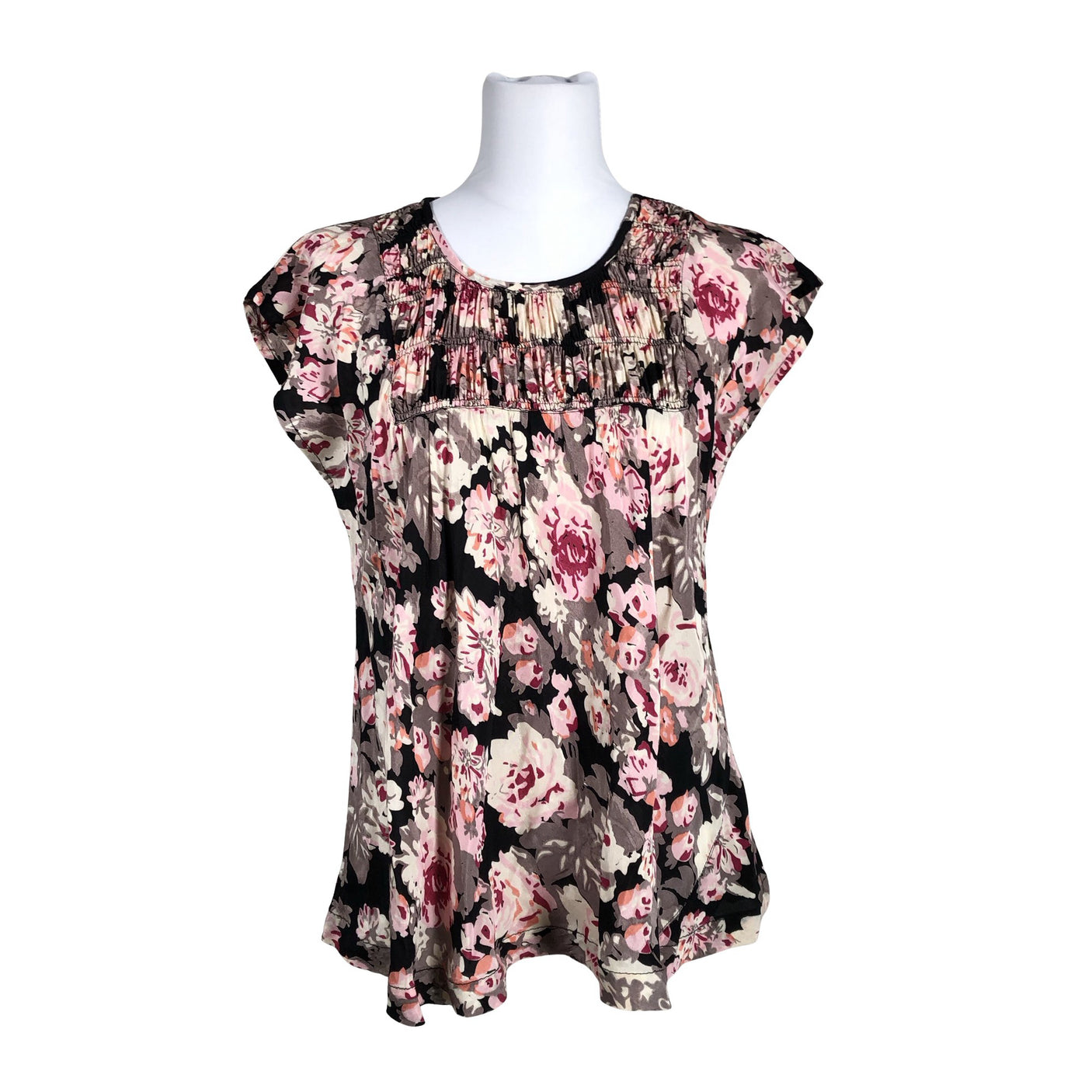 Unisex The Masai - Short-sleeved blouse, size 38 - Light pink (1)