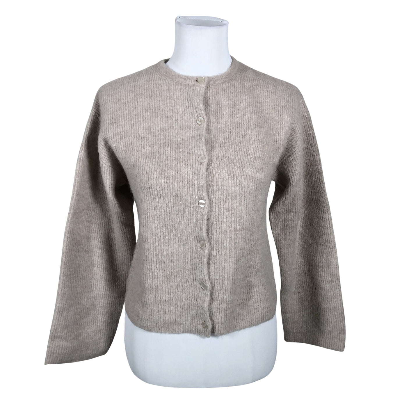 Unisex &Other Stories - Cardigan, size 34 - Beige (1)