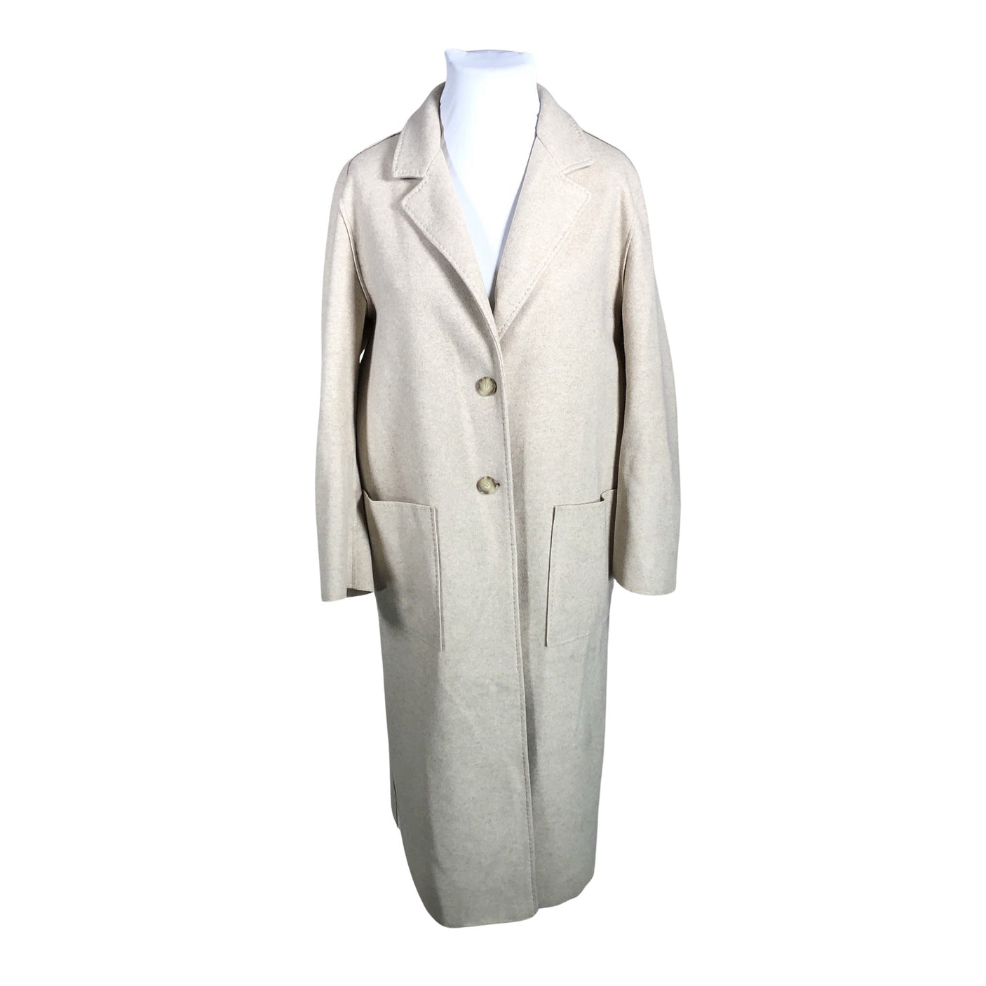 Unisex Beaumont - Wool coat, size 42 - Beige (1)