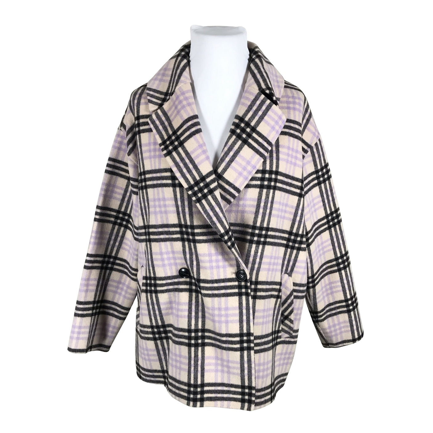 Unisex Nanso - Wool coat, size 44 - Beige (1)