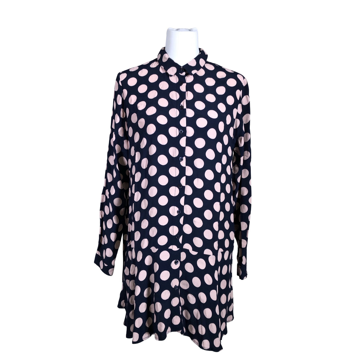 Unisex Nanso - Schiffon dress, size 40 - Blue (1)