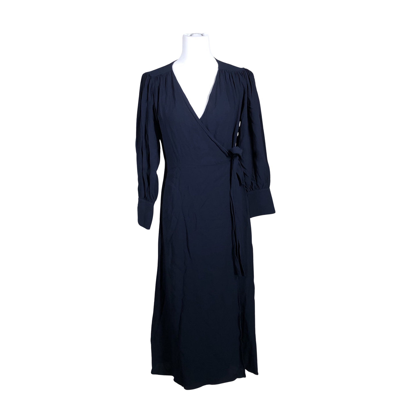 Unisex Massimo Dutti - Schiffon dress, size 40 - Blue (1)