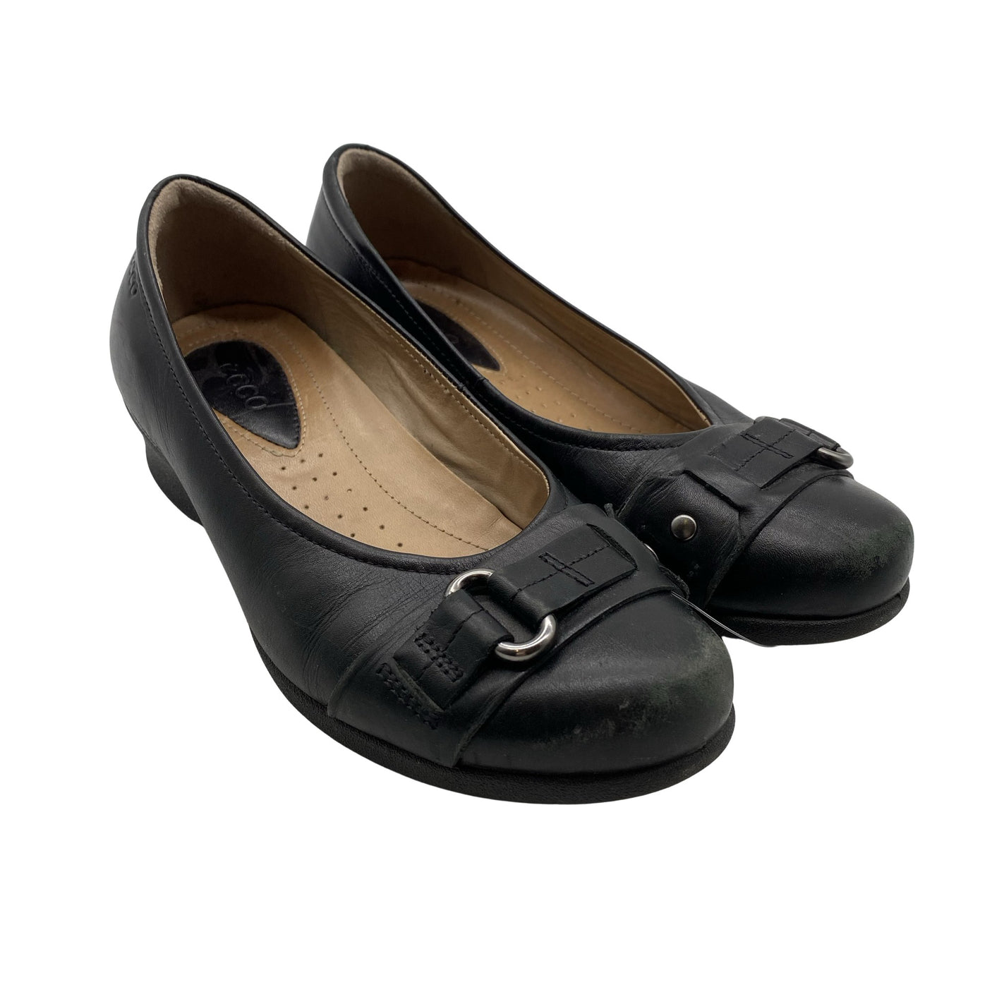 Unisex Ecco - Wedge heel shoes, size 36 - Black (2)