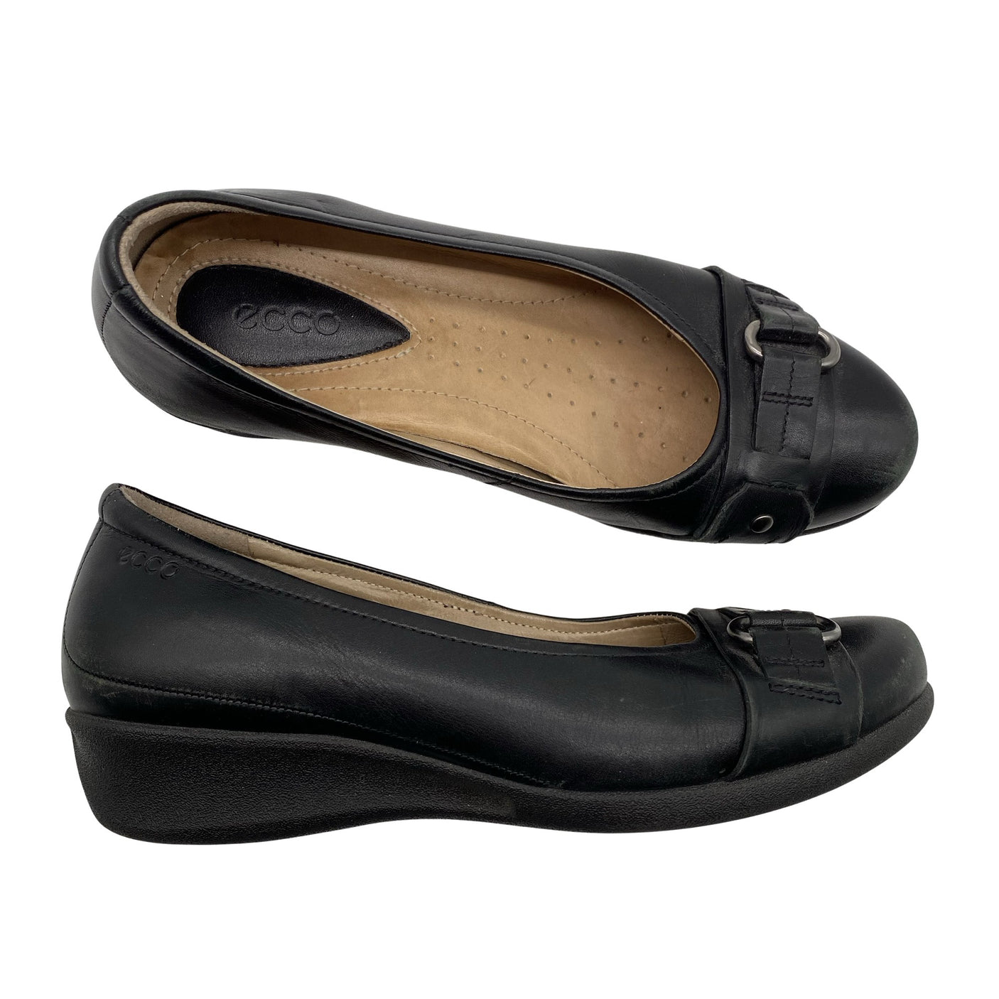 Unisex Ecco - Wedge heel shoes, size 36 - Black (1)