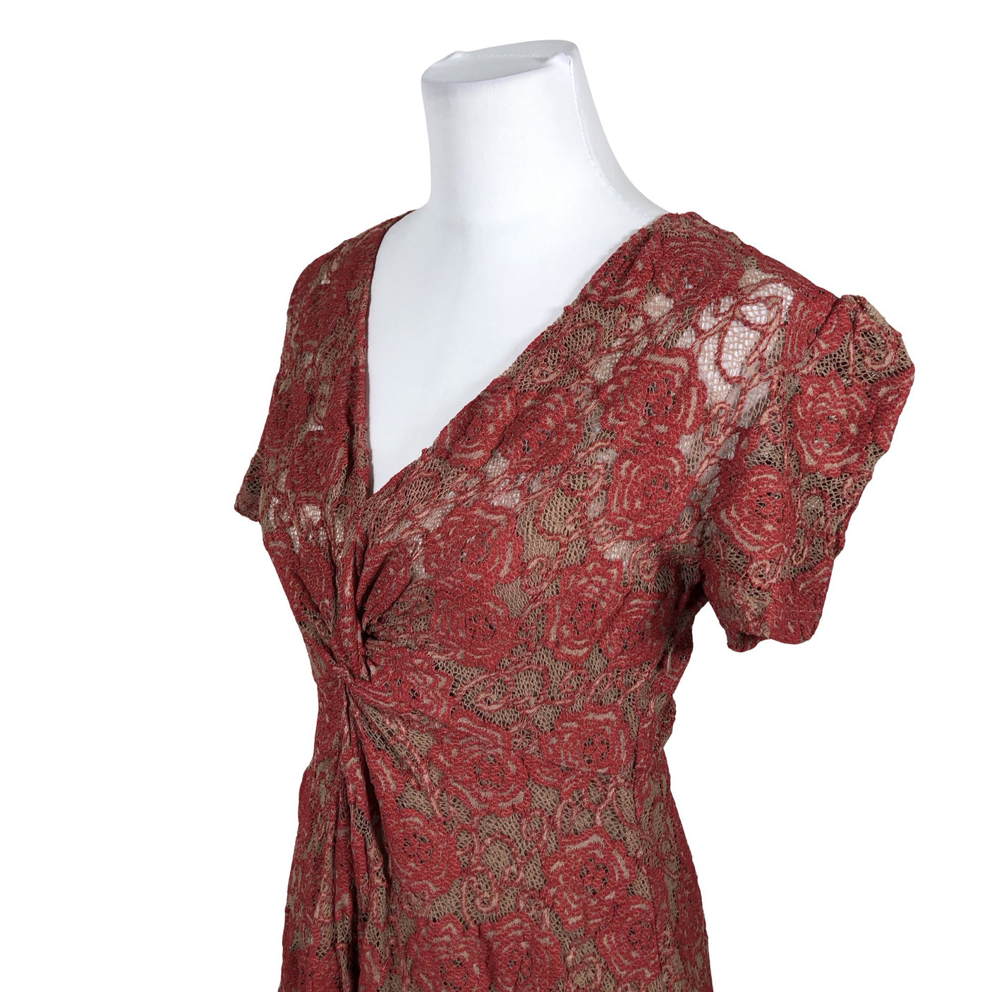 Unisex Andiata - Party dress, size 38 - Red (3)