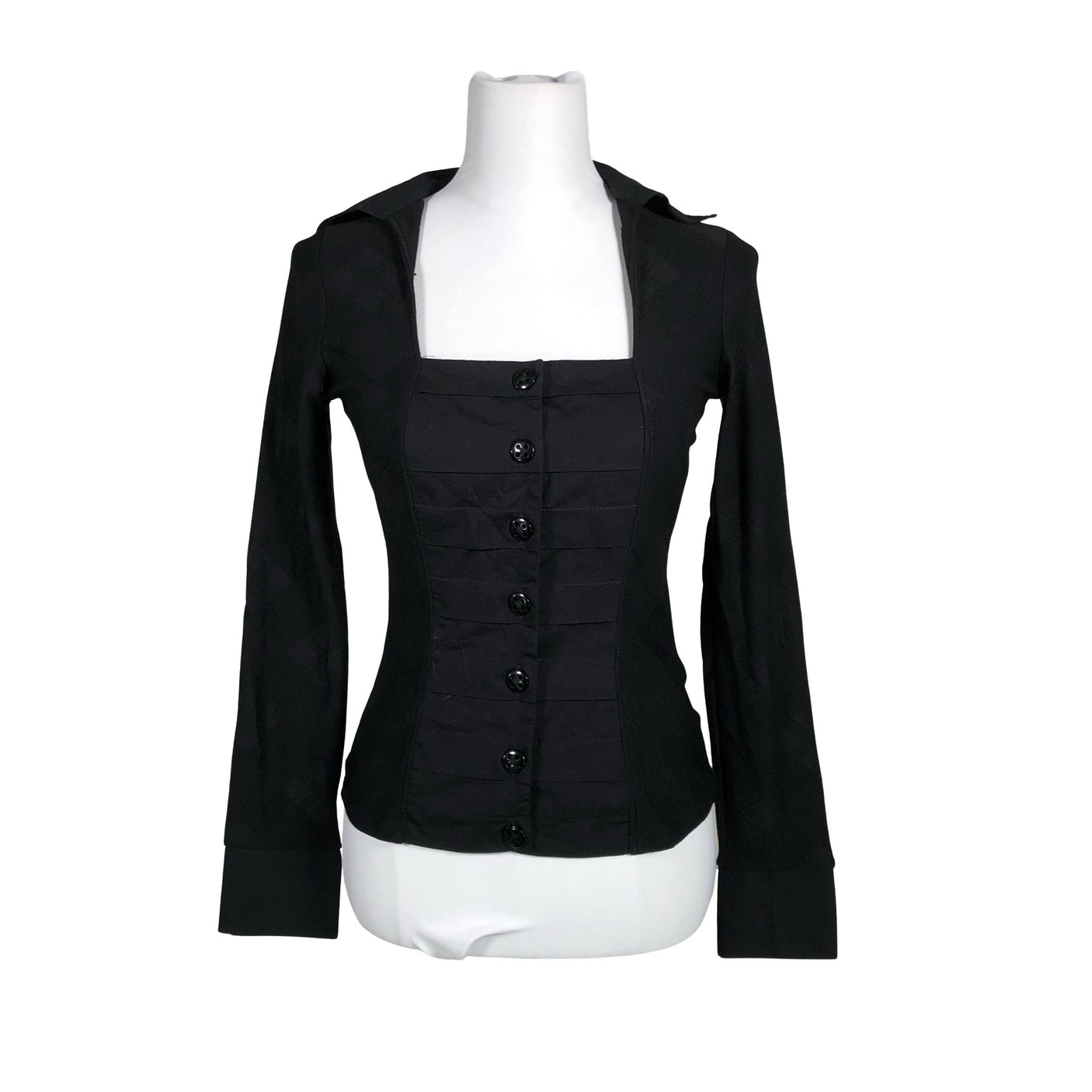 Unisex NaraCamicie - Blouse, size 38 - Black (1)