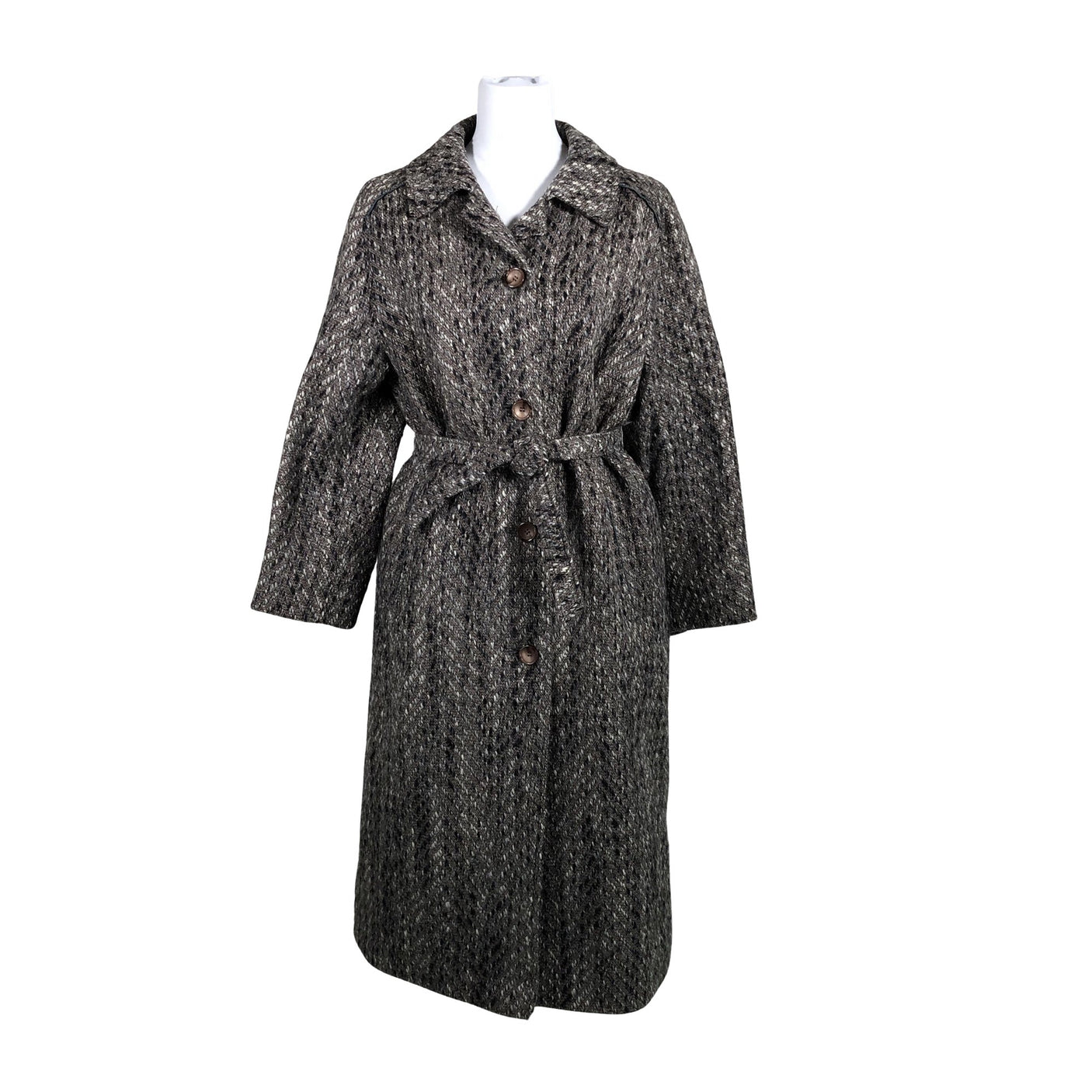 Unisex Lacoda - Wool coat, size 40 - Gray (1)