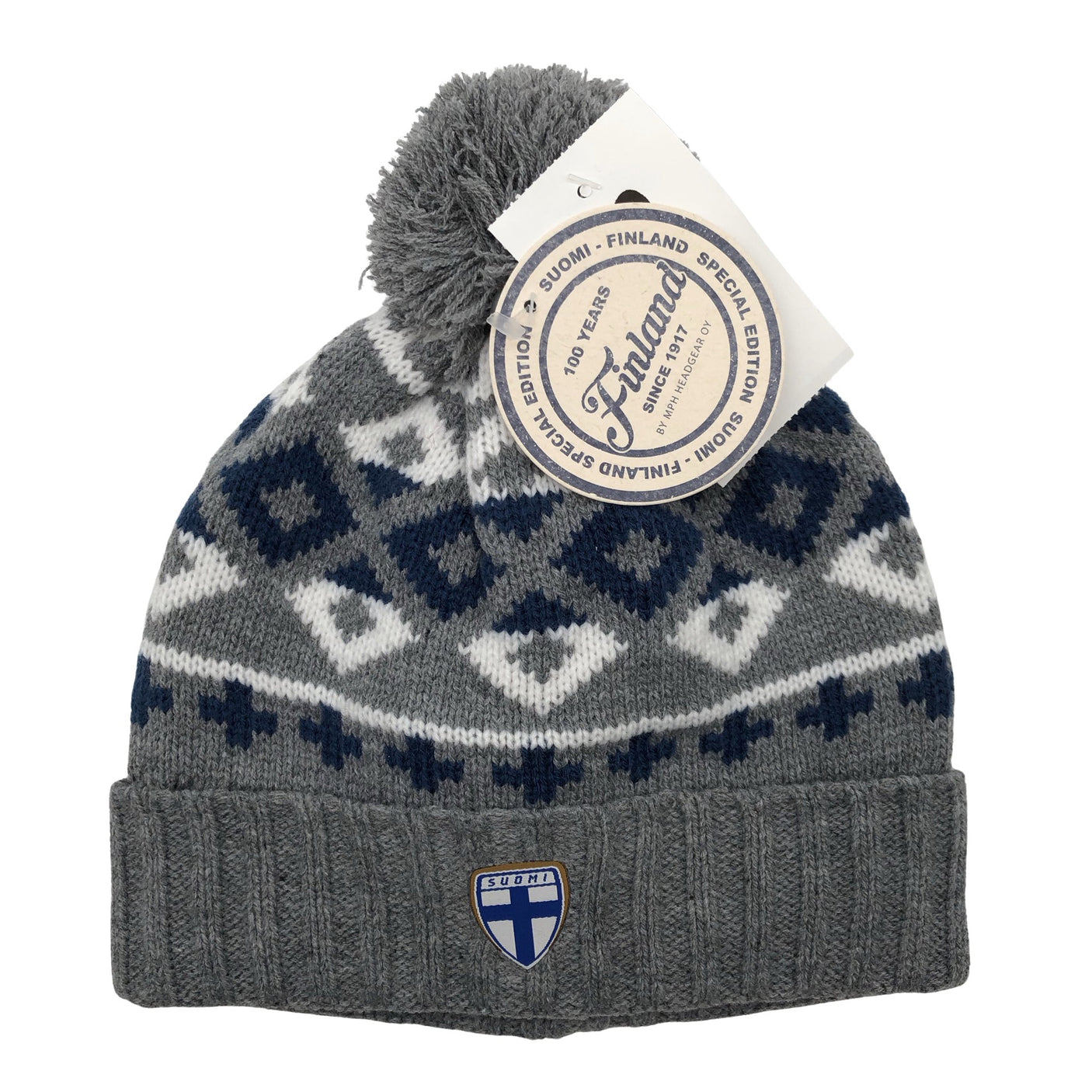 Unisex Mph Headgear - Winter beanie, size 52 - 54 cm - Gray (1)