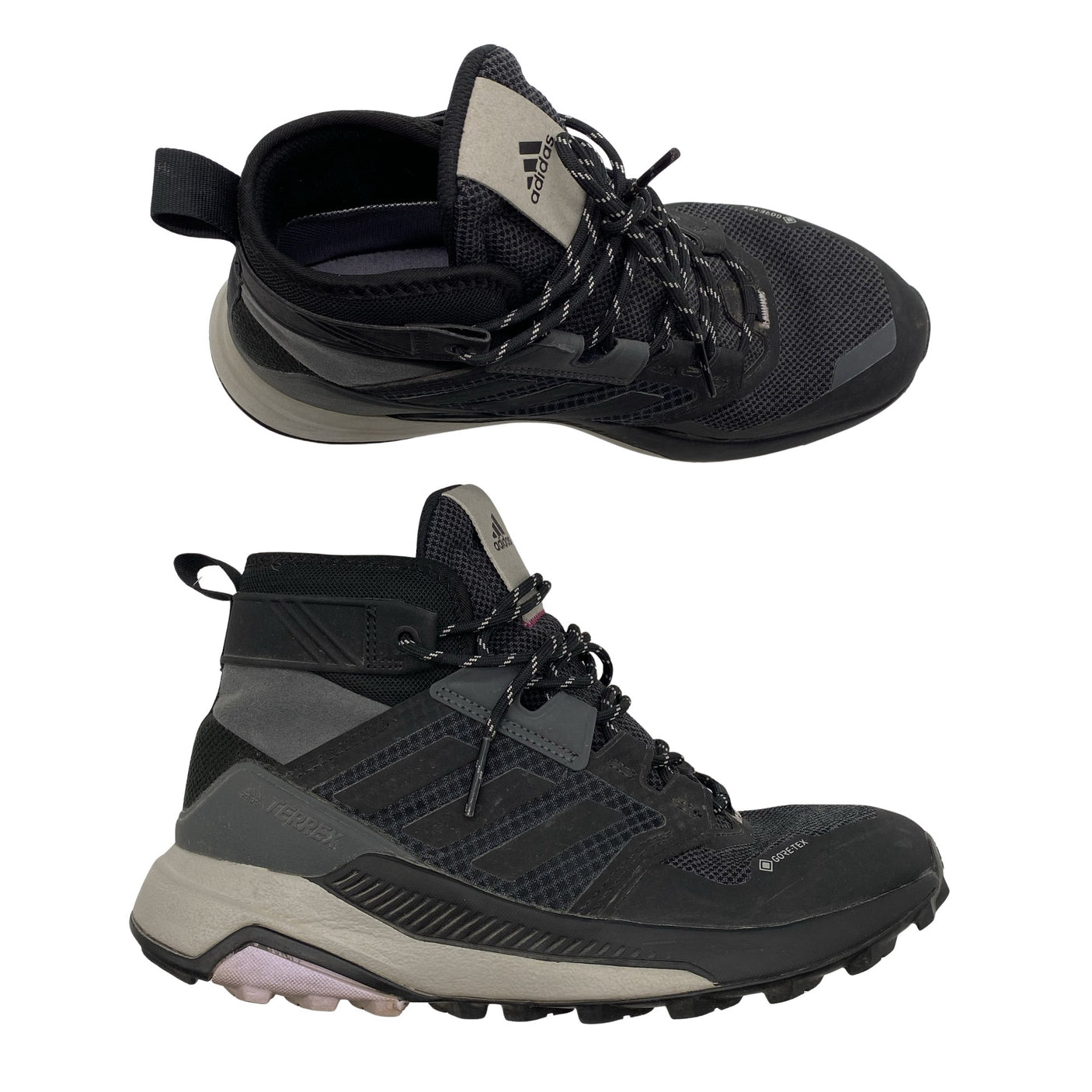 Unisex Adidas - Outdoor sneakers, size 40 - Black (1)