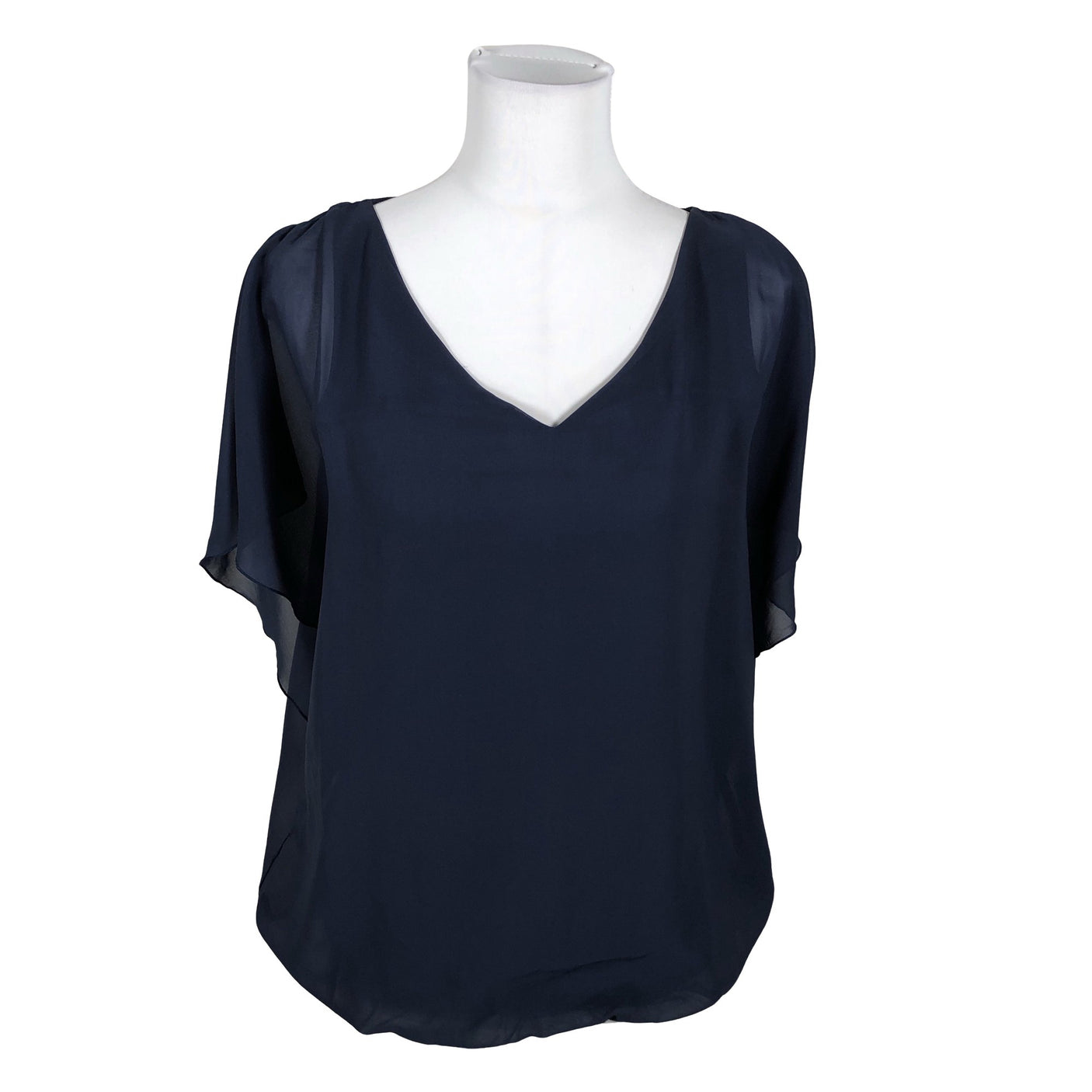 Unisex Esprit - Short-sleeved blouse, size 38 - Blue (1)