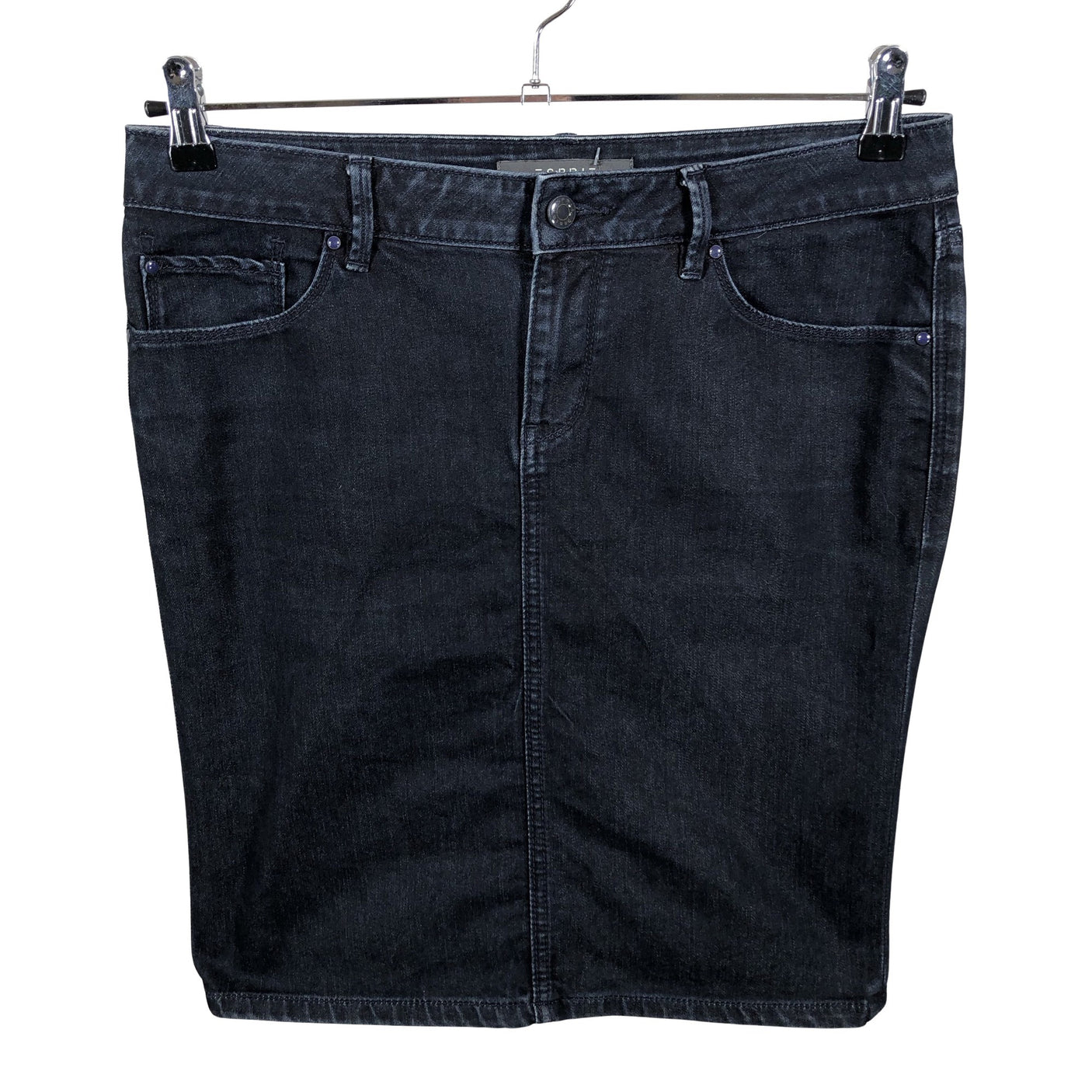 Unisex Esprit - Denim skirt, size W28 - Blue (1)